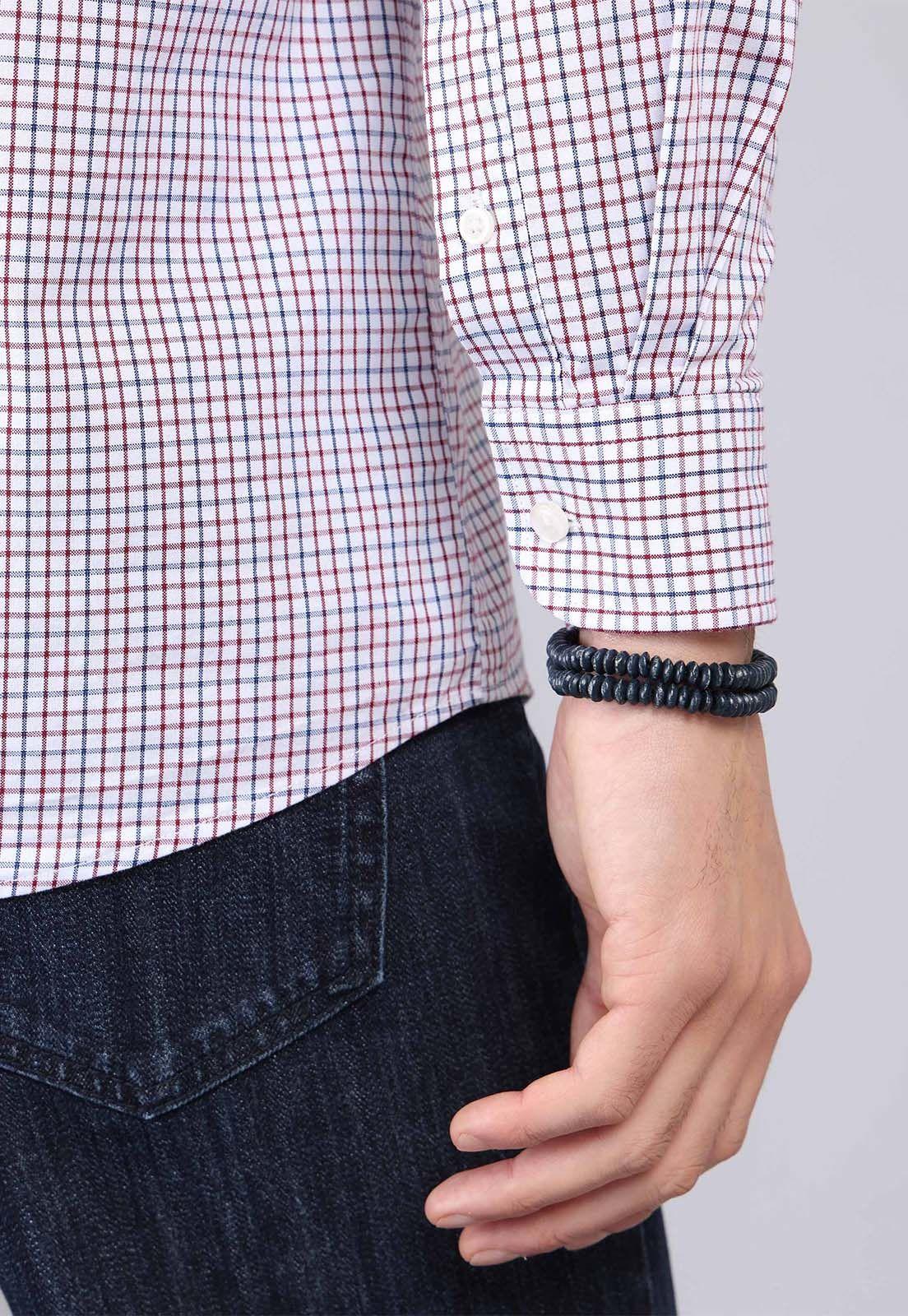 Camisa Oxford Manga Larga Arrow CM32034RO-5