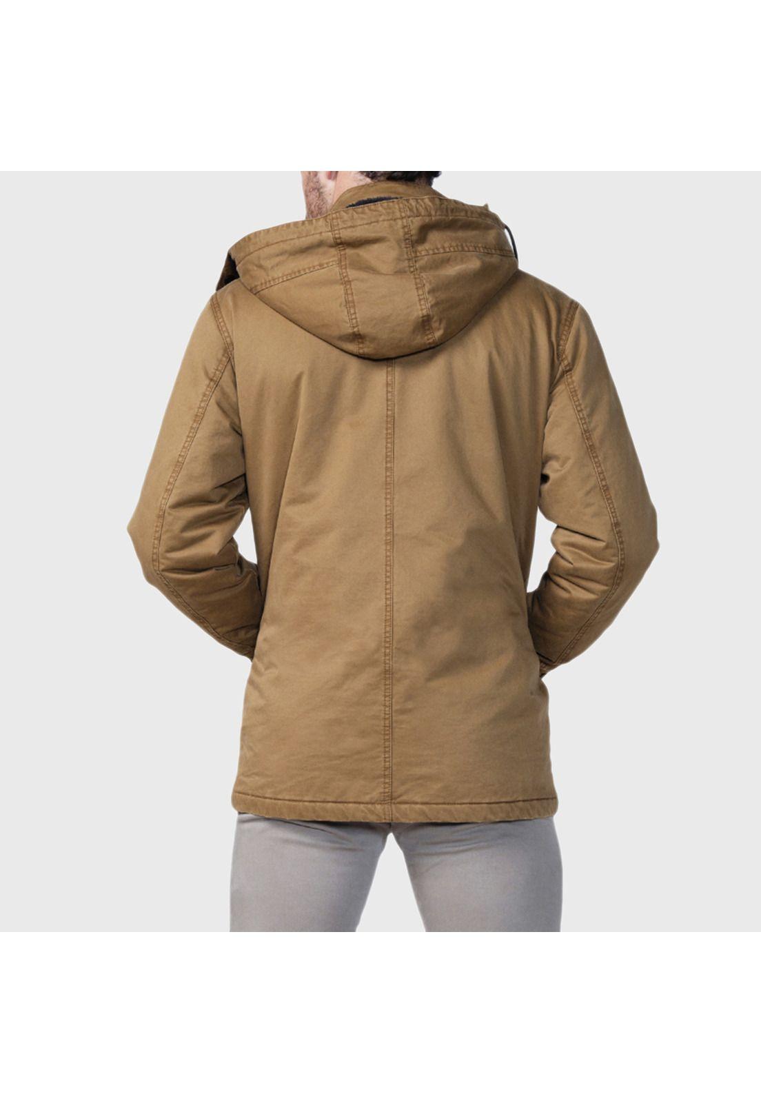 Chaqueta Larga Con Gorro-1