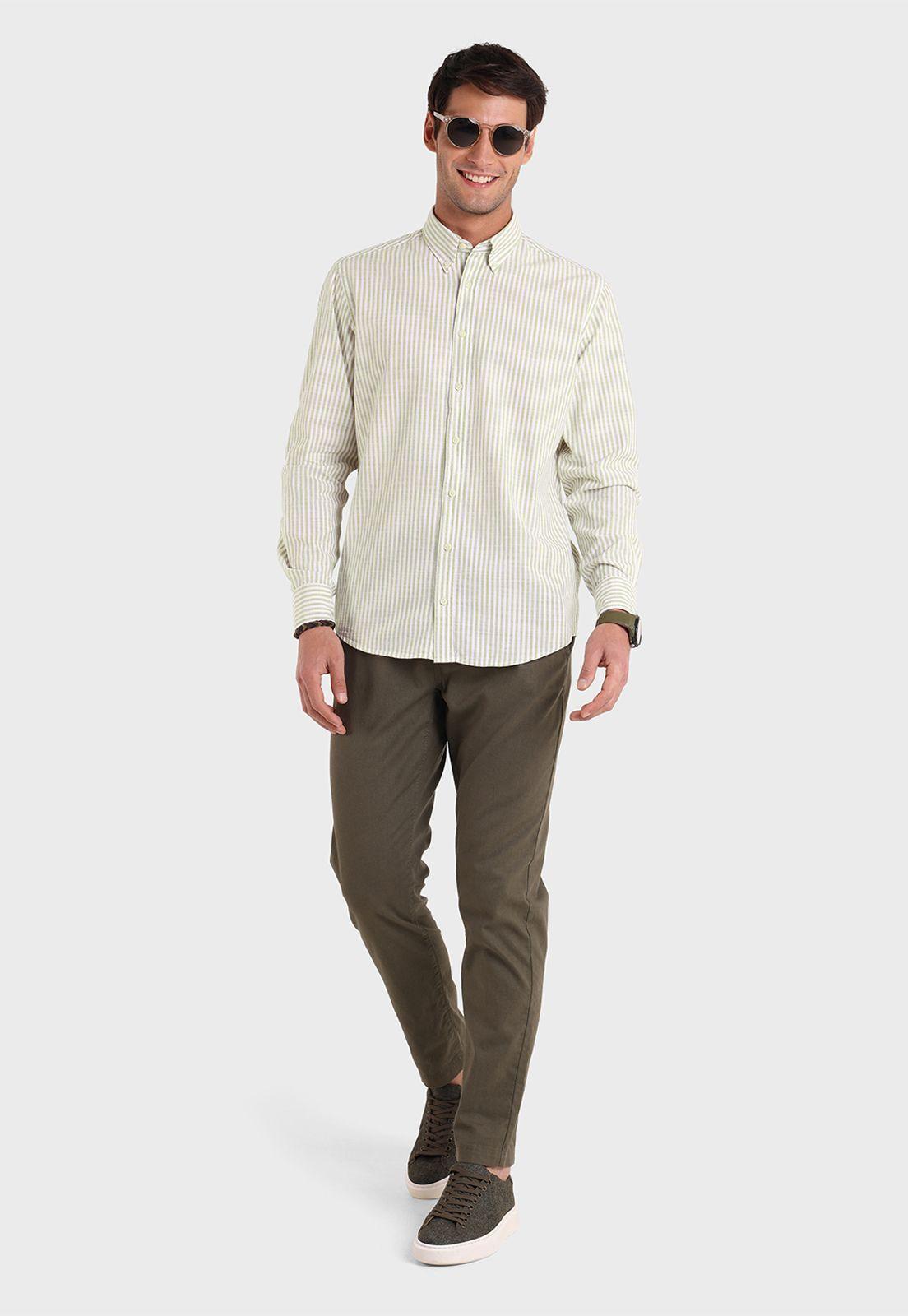 Camisa Rayas Manga Larga Arrow-4