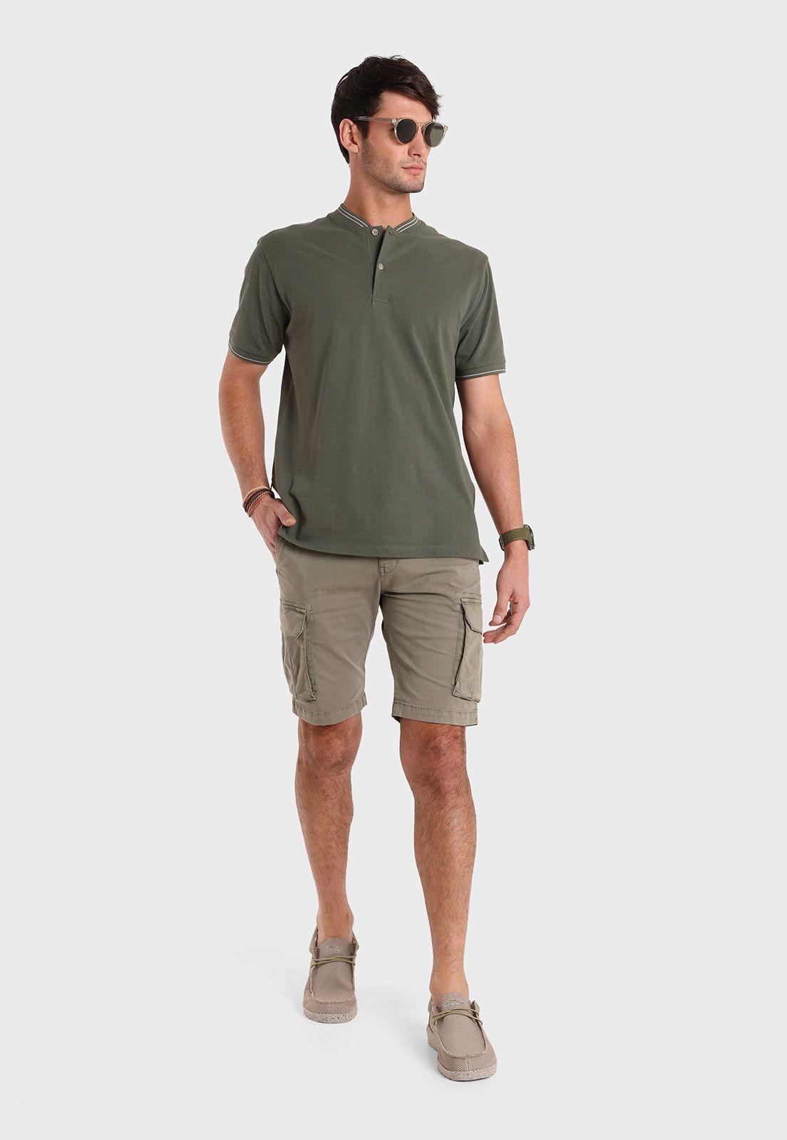 Polera Pique Cuello Mao Arrow-3