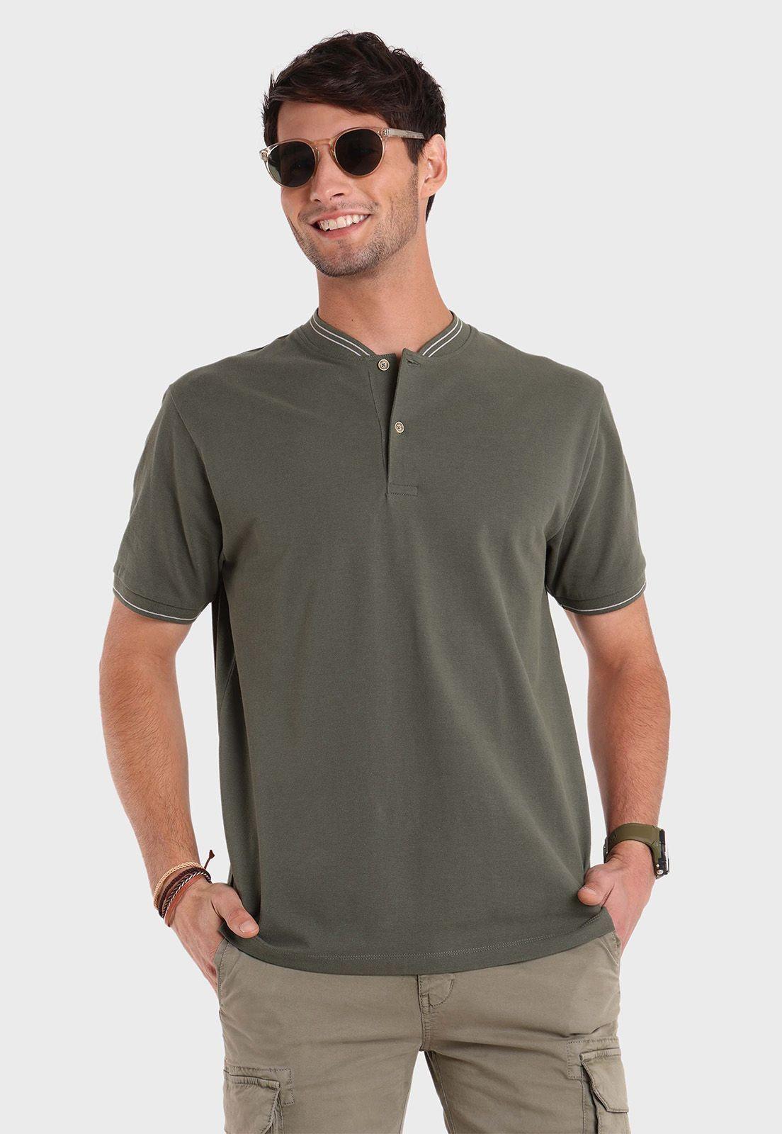Polera Pique Cuello Mao Arrow-4