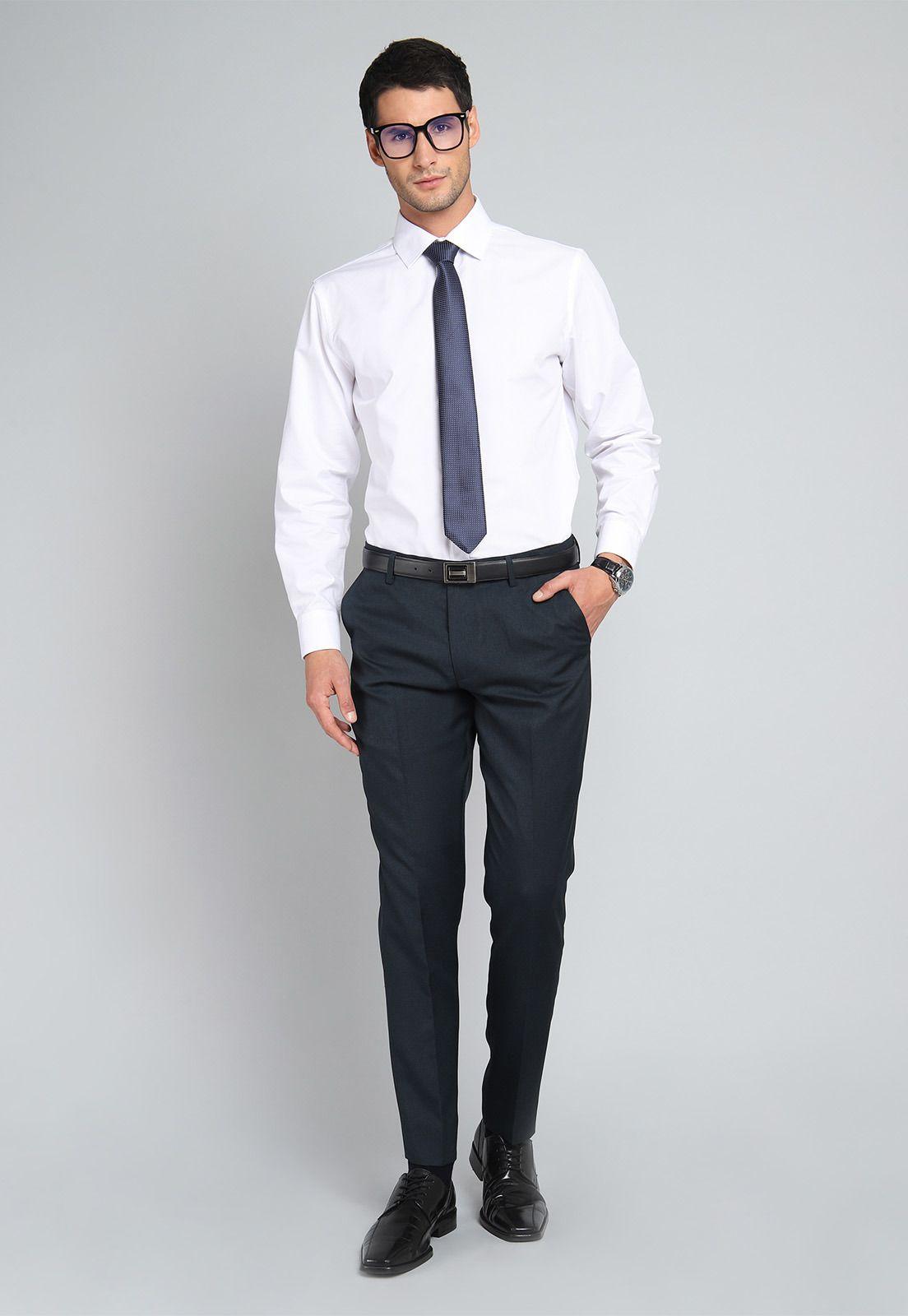 Camisa Formal Texturada Van Heusen VHCM313BL-4