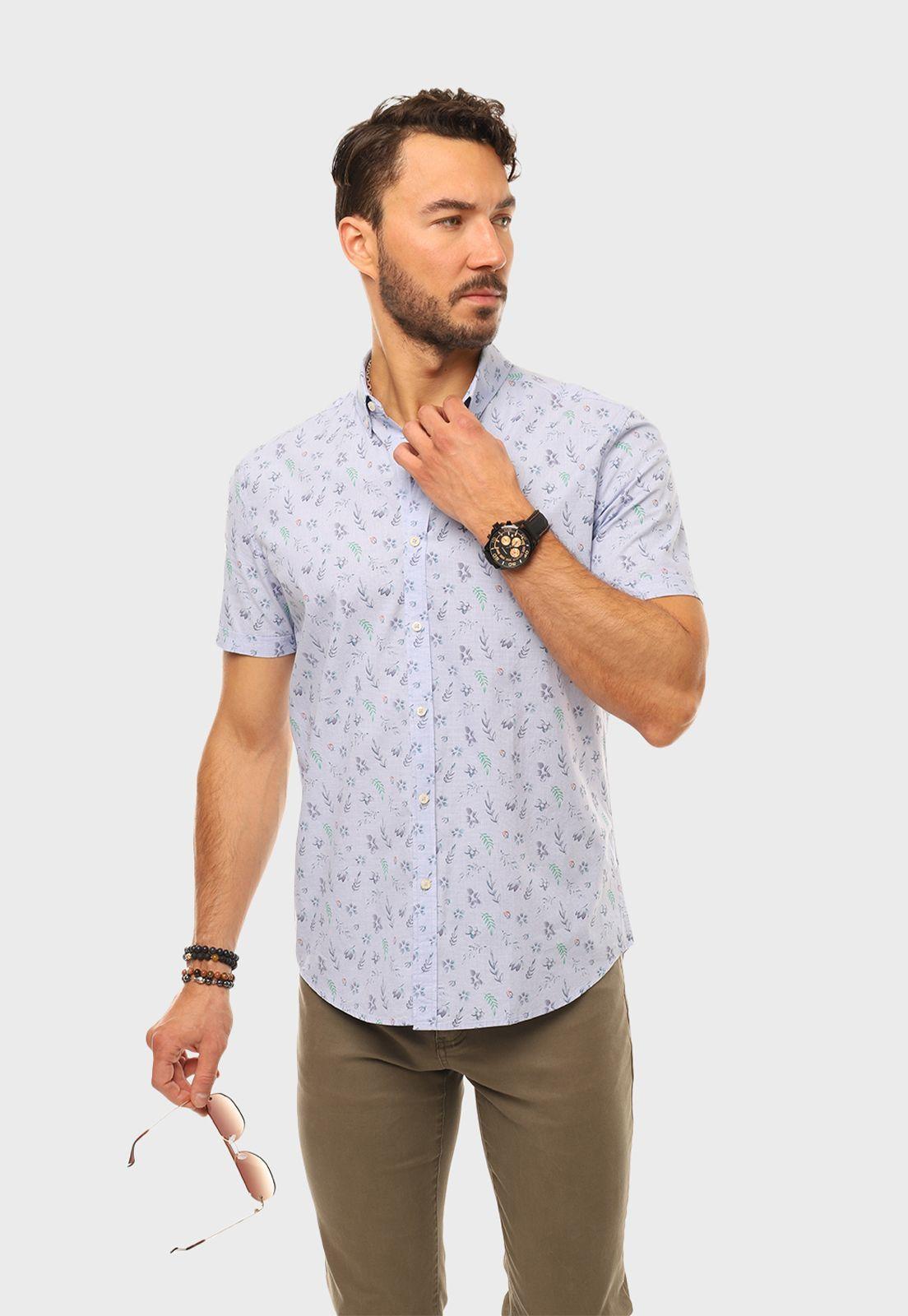 Camisa Casual Cuadritos Diseño Arrow-0