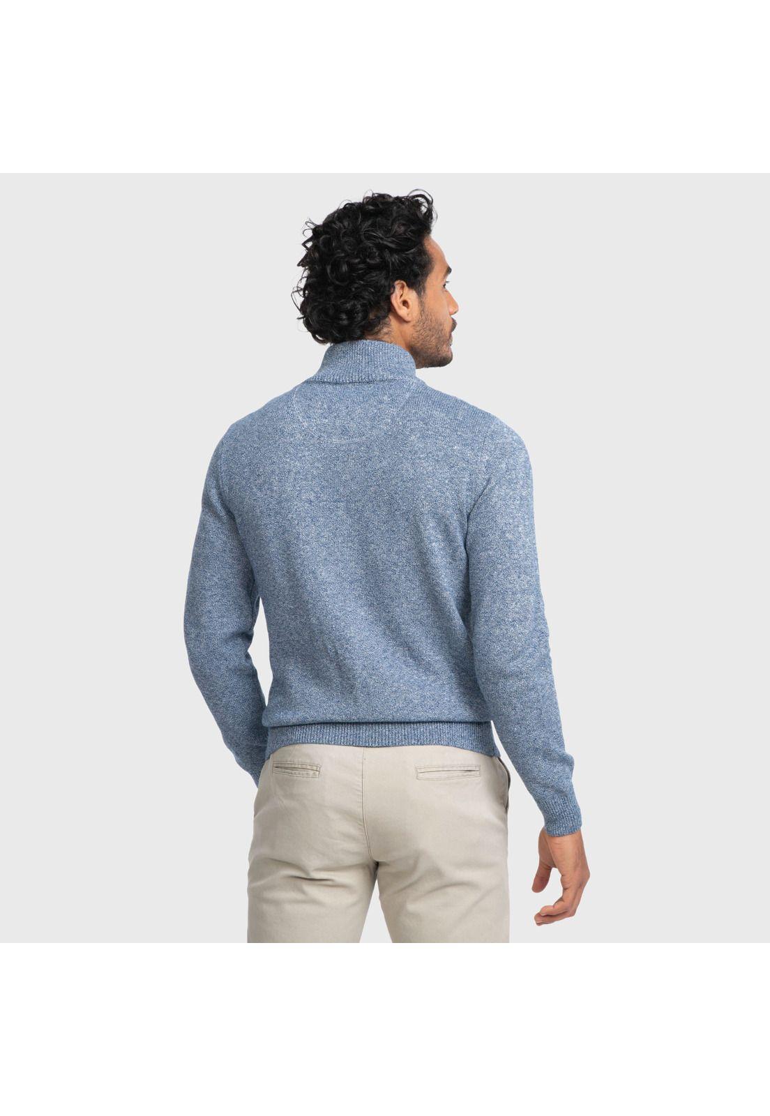 Sweater Arrow Half Button-1