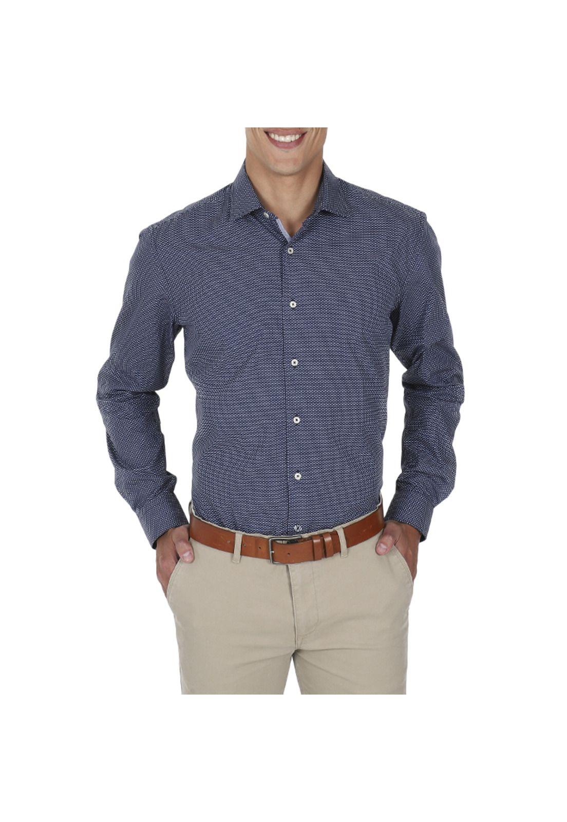 Camisa Print Corazón Manga Larga-0