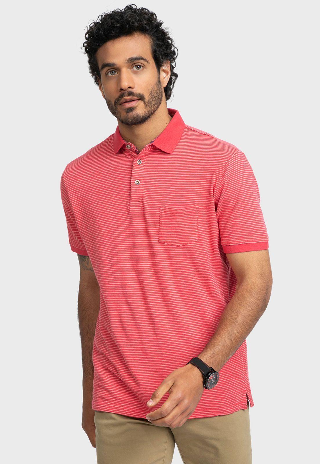Polera Manga Corta Rayas Arrow-0