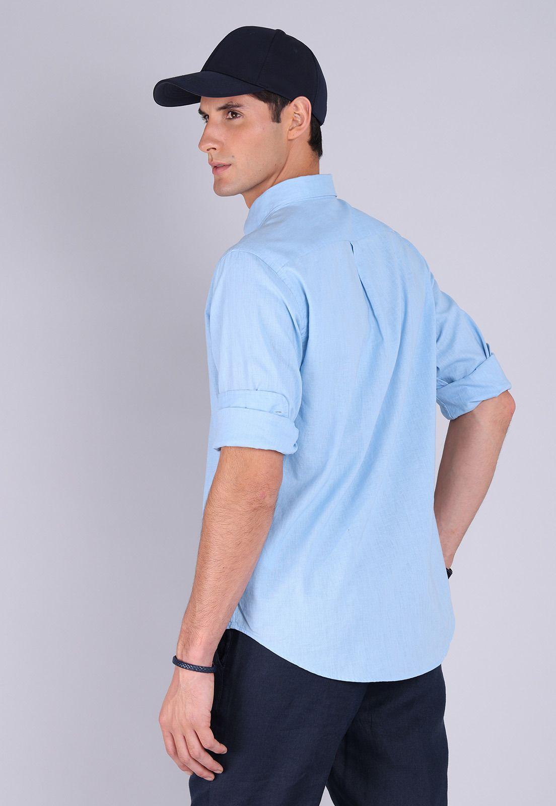 Camisa Lino Manga Larga Arrow CM3057SCE-1