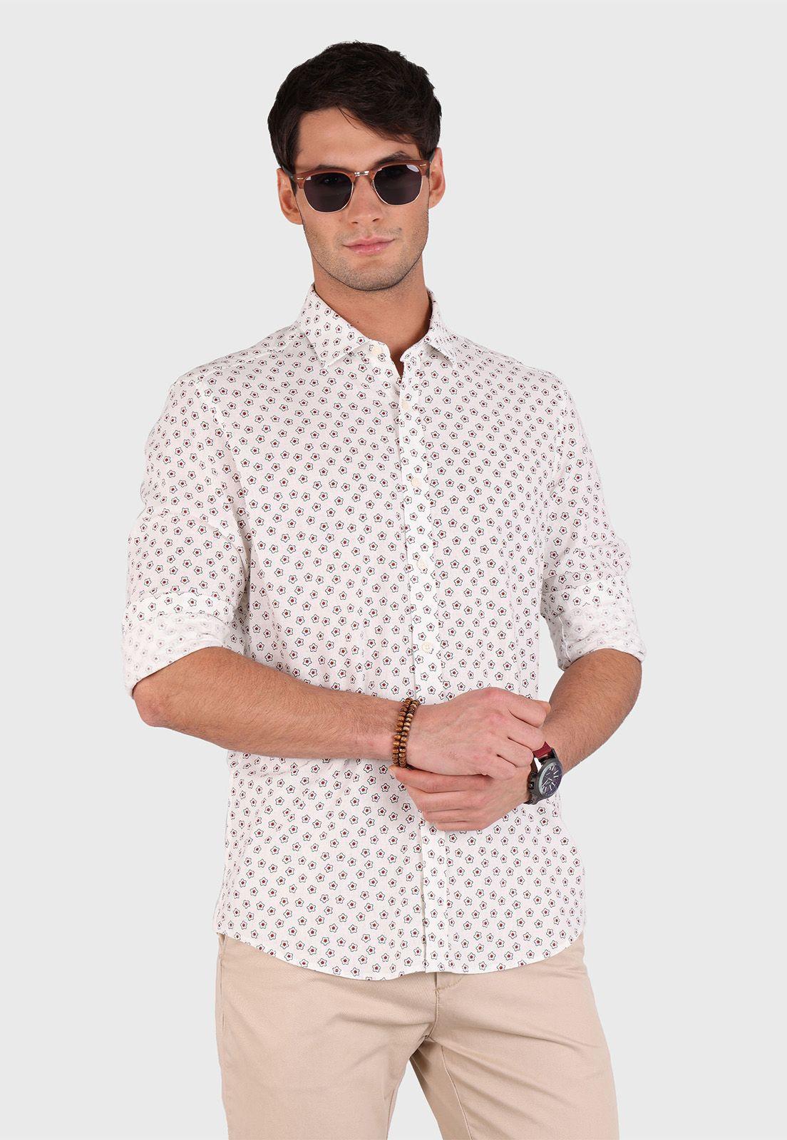Camisa Print Flores Arrow-0