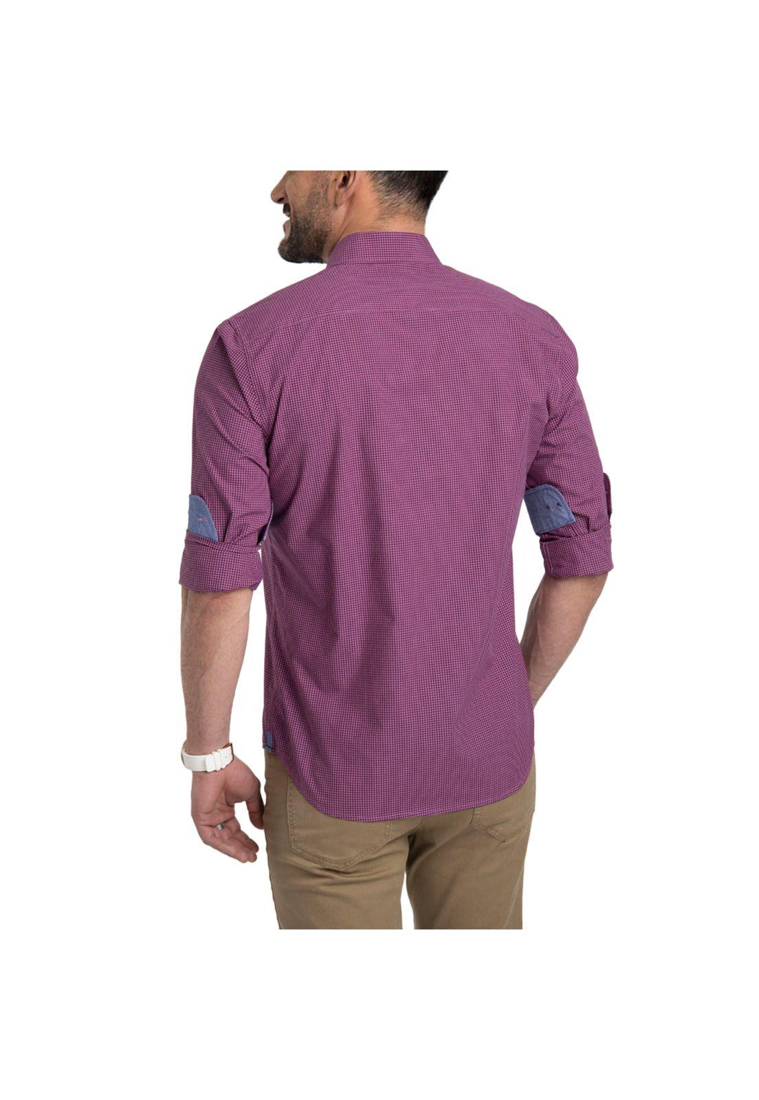 Camisa Manga Larga Cuadritos-1