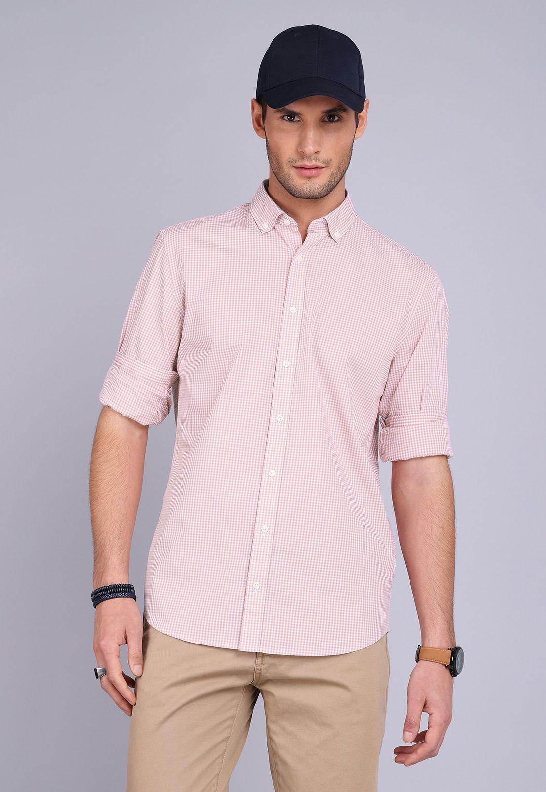 Camisa Cuadros Manga Larga Arrow CM3003SRD-4