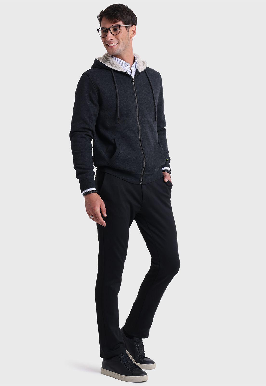 Polerón Full Zipper Con Capucha Arrow-4