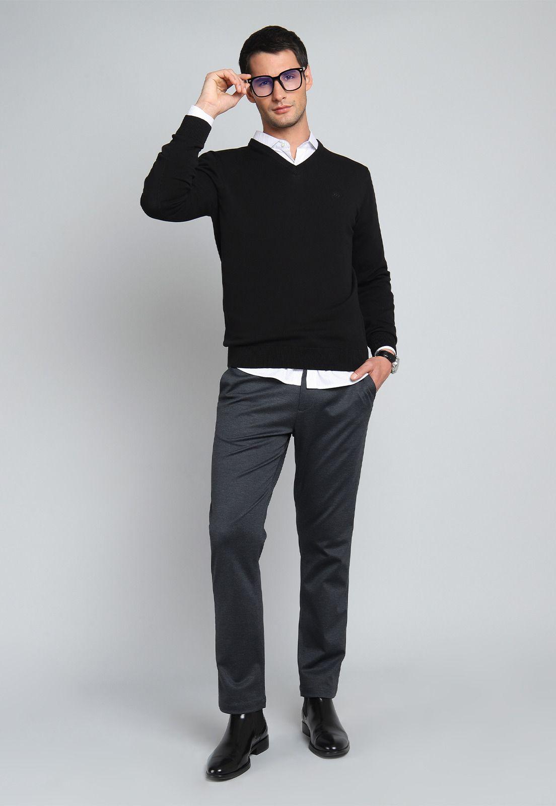 Sweater Cuello V Arrow SW1000TNE-3