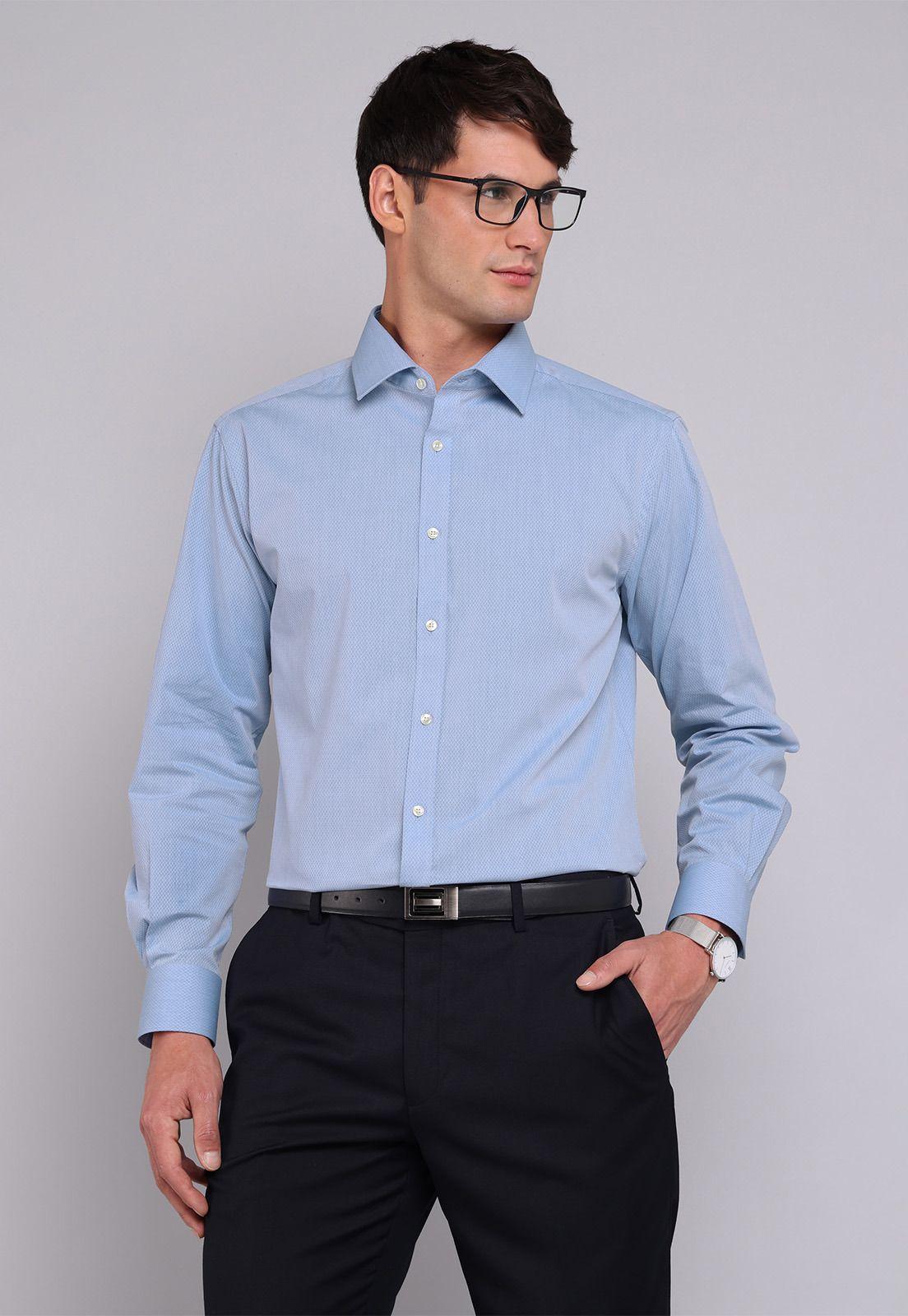 Camisa Formal Texturada Arrow-0