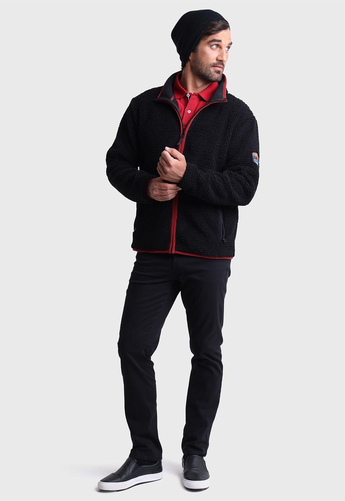 Polerón Sherpa Full Zipper Arrow PL2533WNE-5