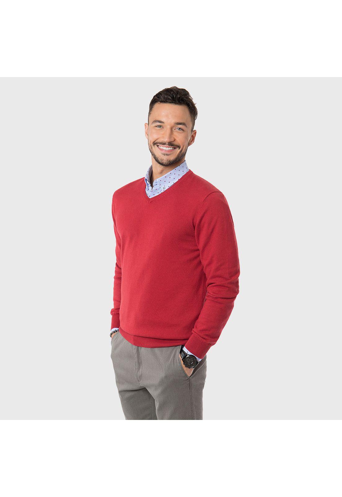 Sweater Casual Garment V-Neck-0