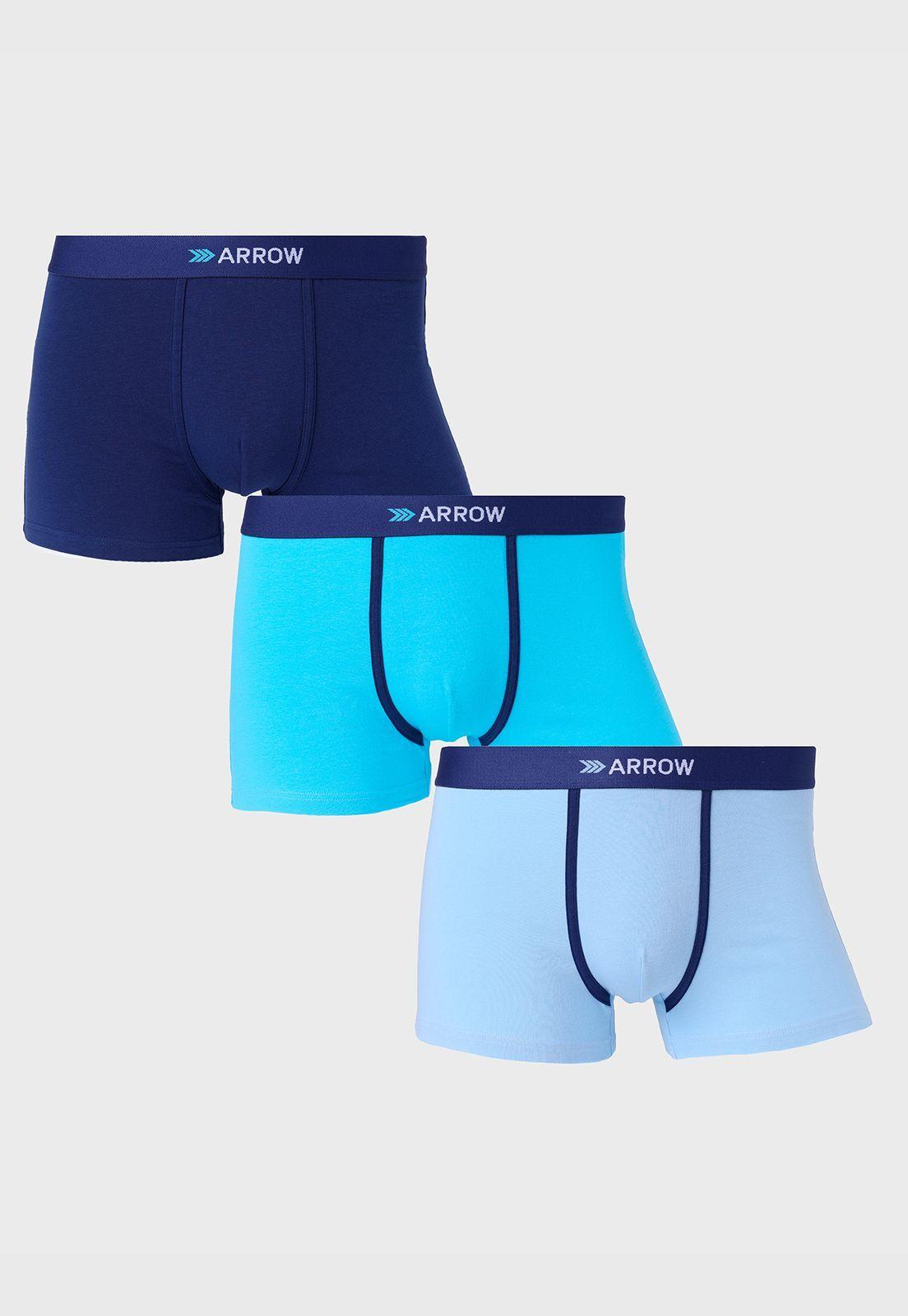 Boxer 3 Unidades Liso Arrow-0