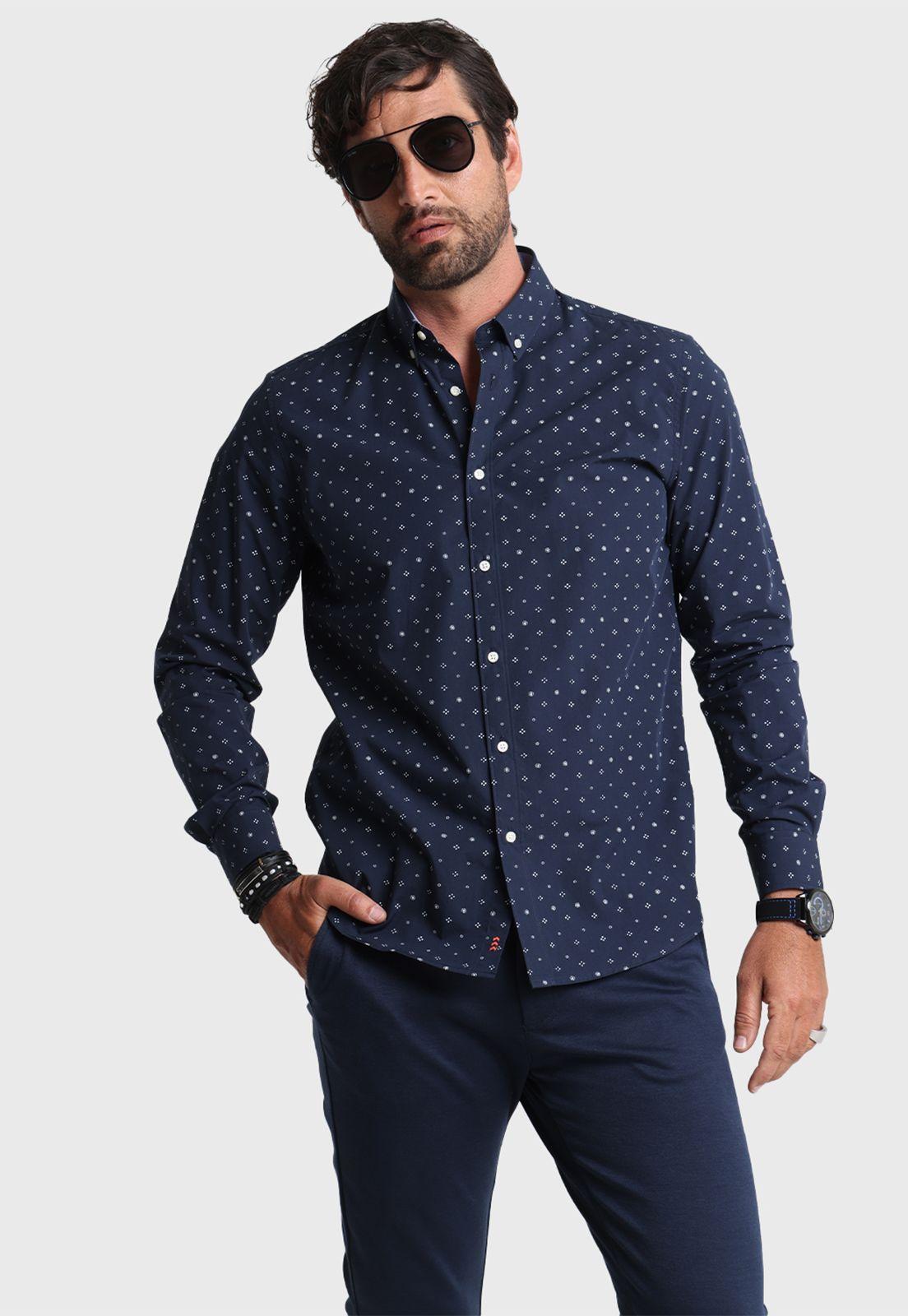 Camisa ML Print Arrow-0