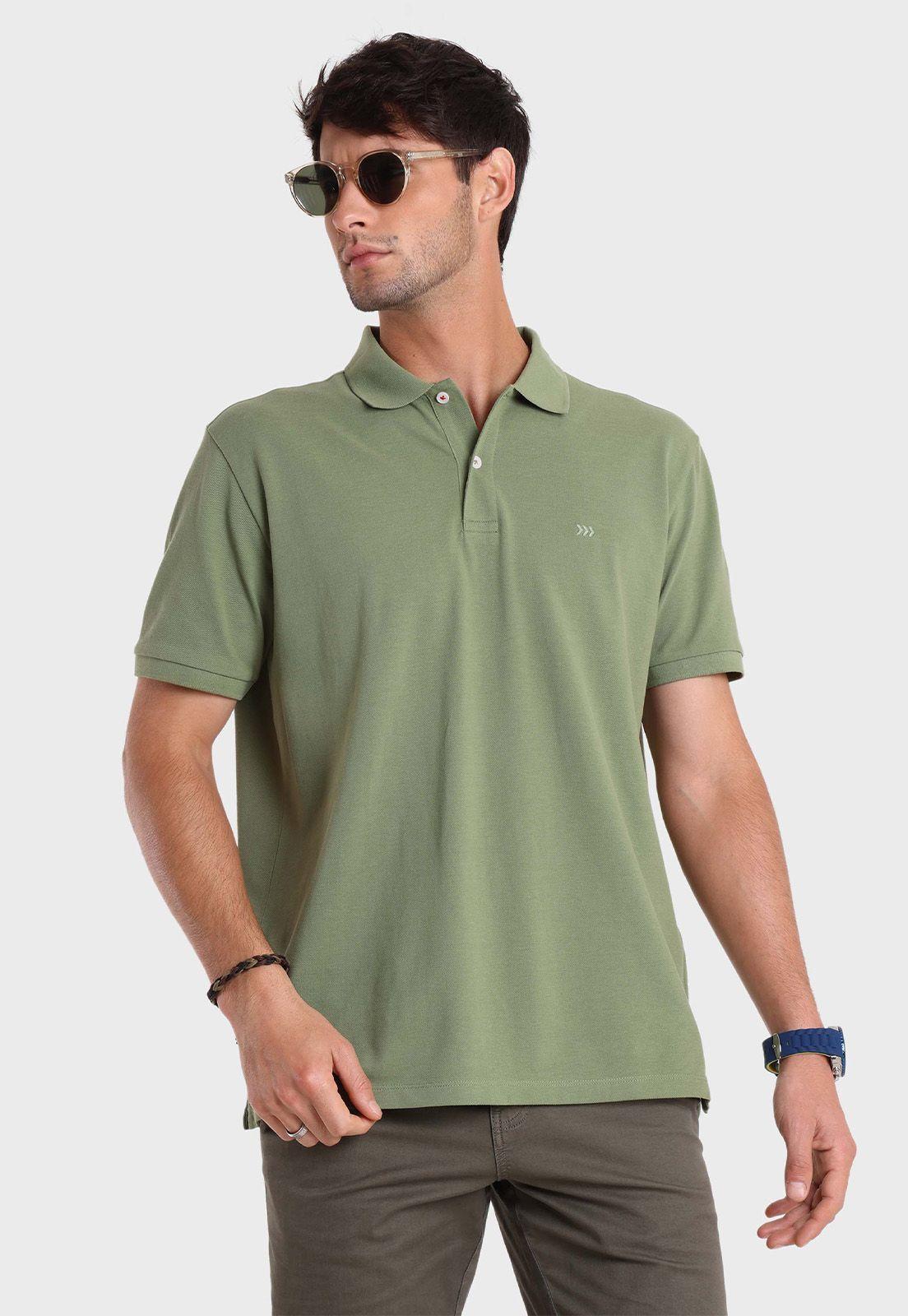 Polera Pique Cuello Polo Basica Arrow-0