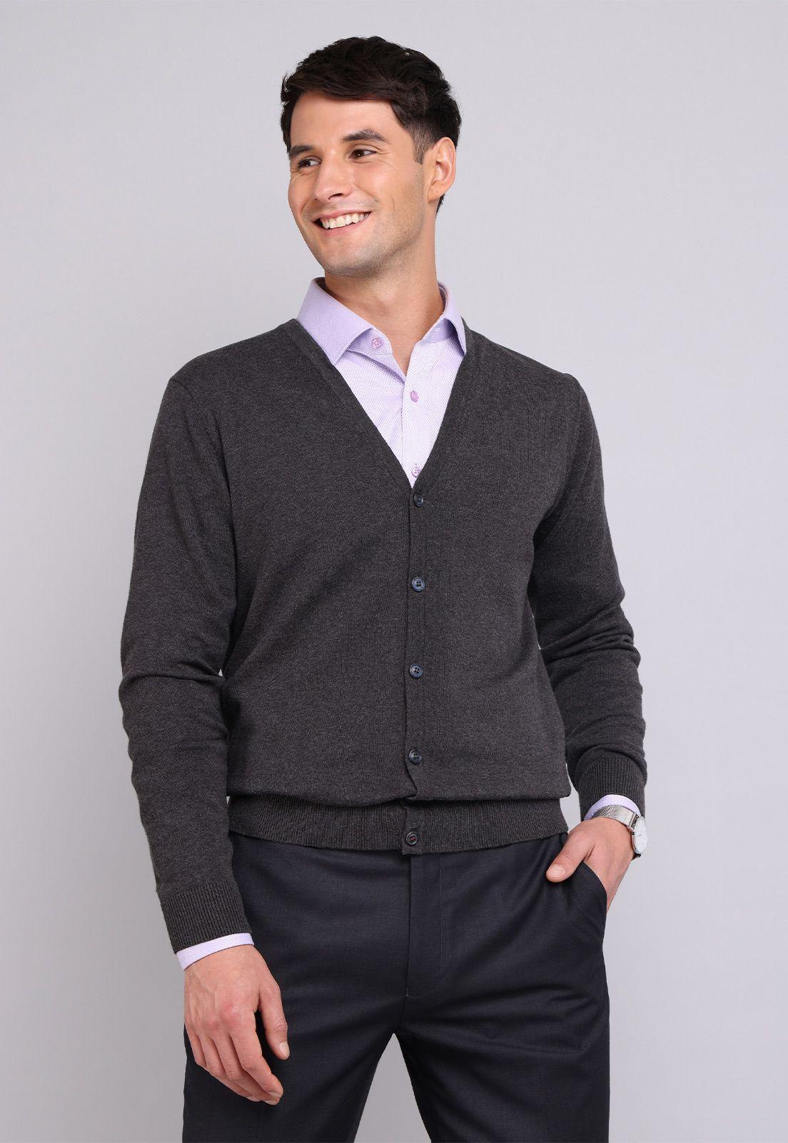 Cárdigan Liso Arrow SW2703WGR-0