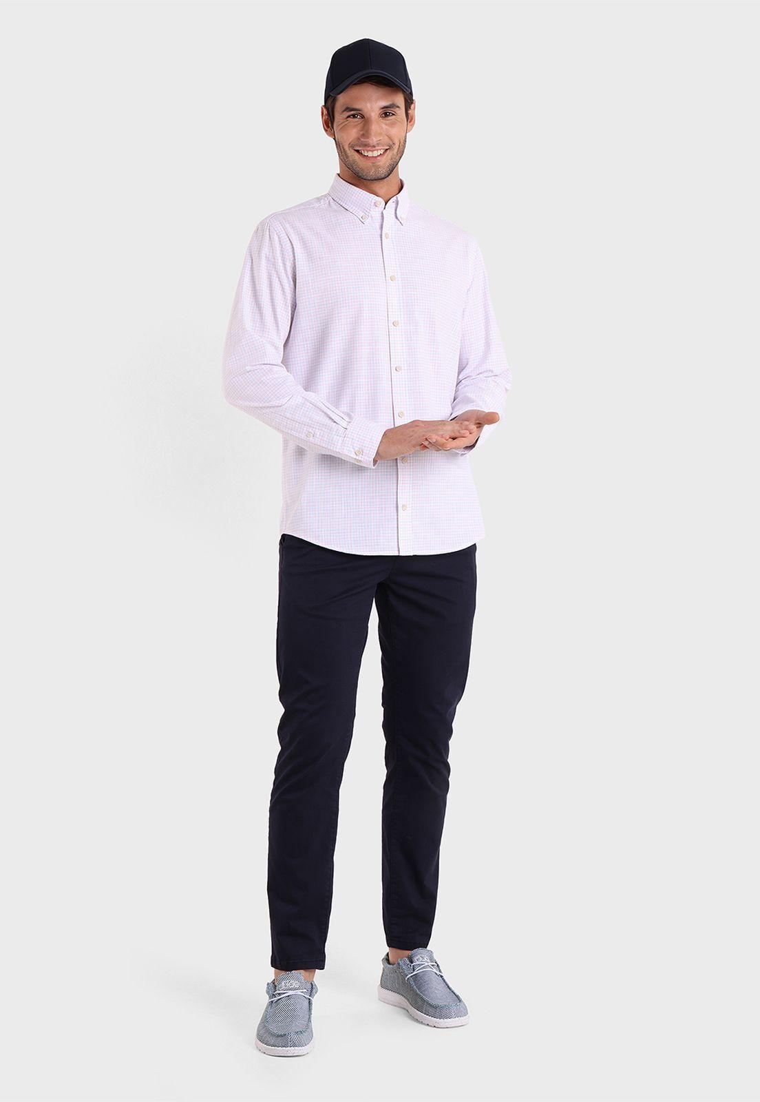 Camisa Cuadros Manga Larga Arrow-4