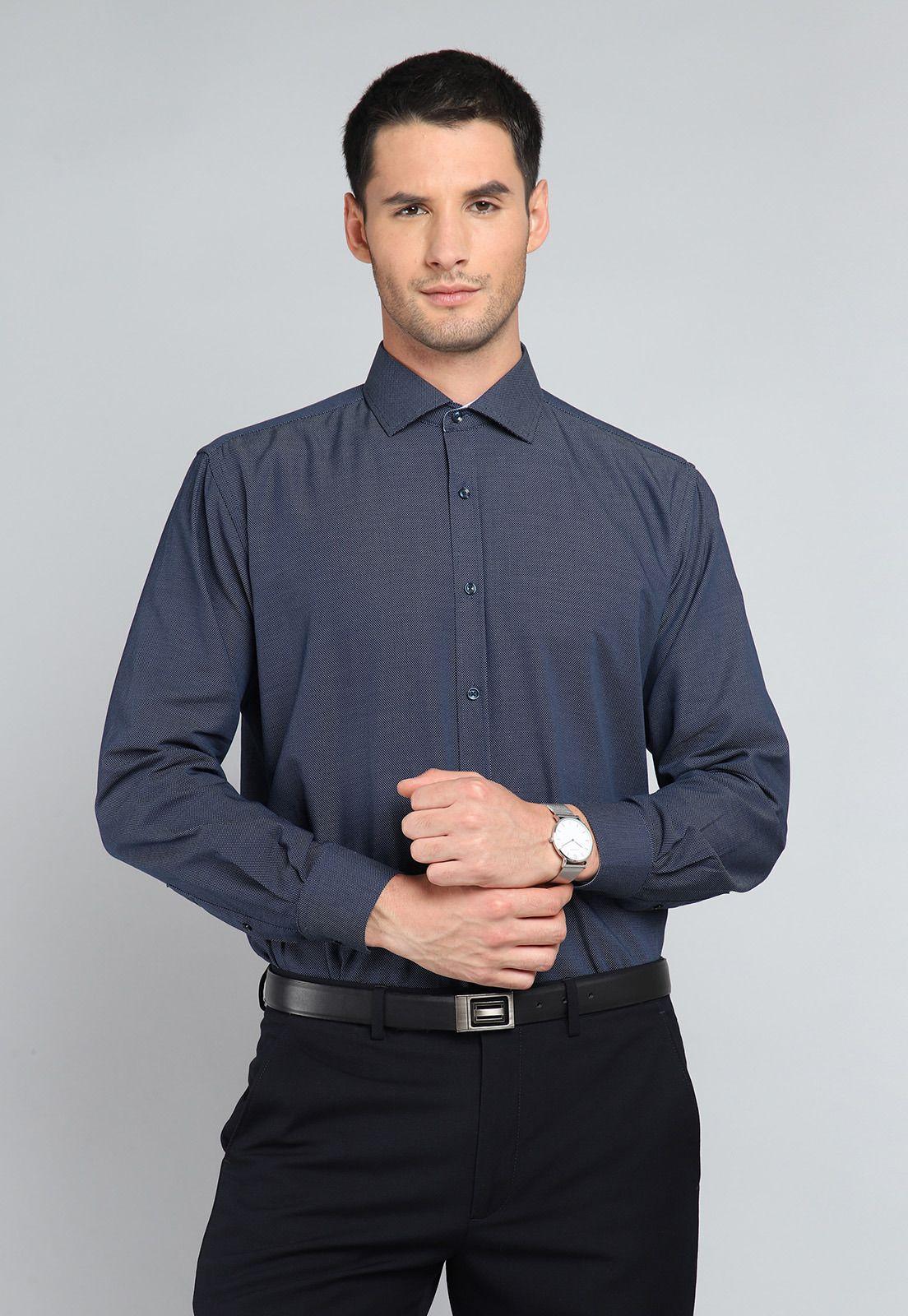 Camisa Formal Texturada Arrow ARM0309AZ-0