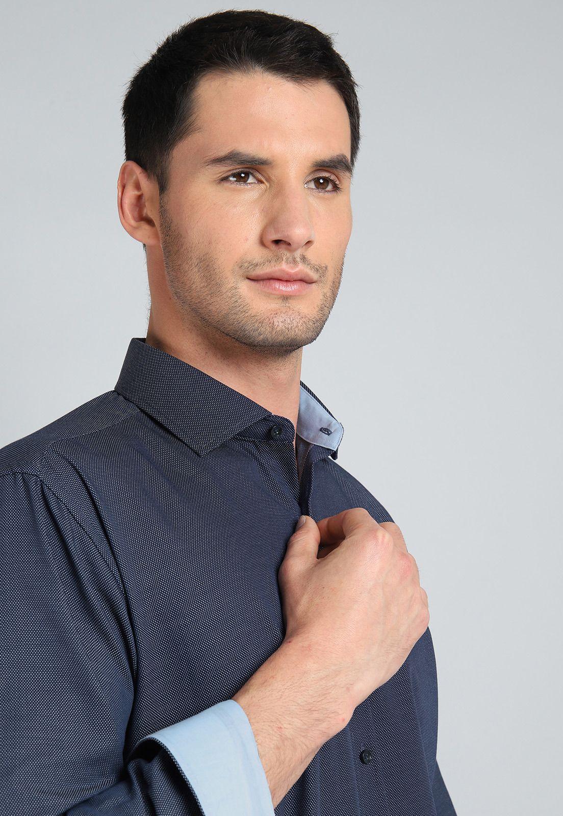 Camisa Formal Texturada Arrow ARM0309AZ-3