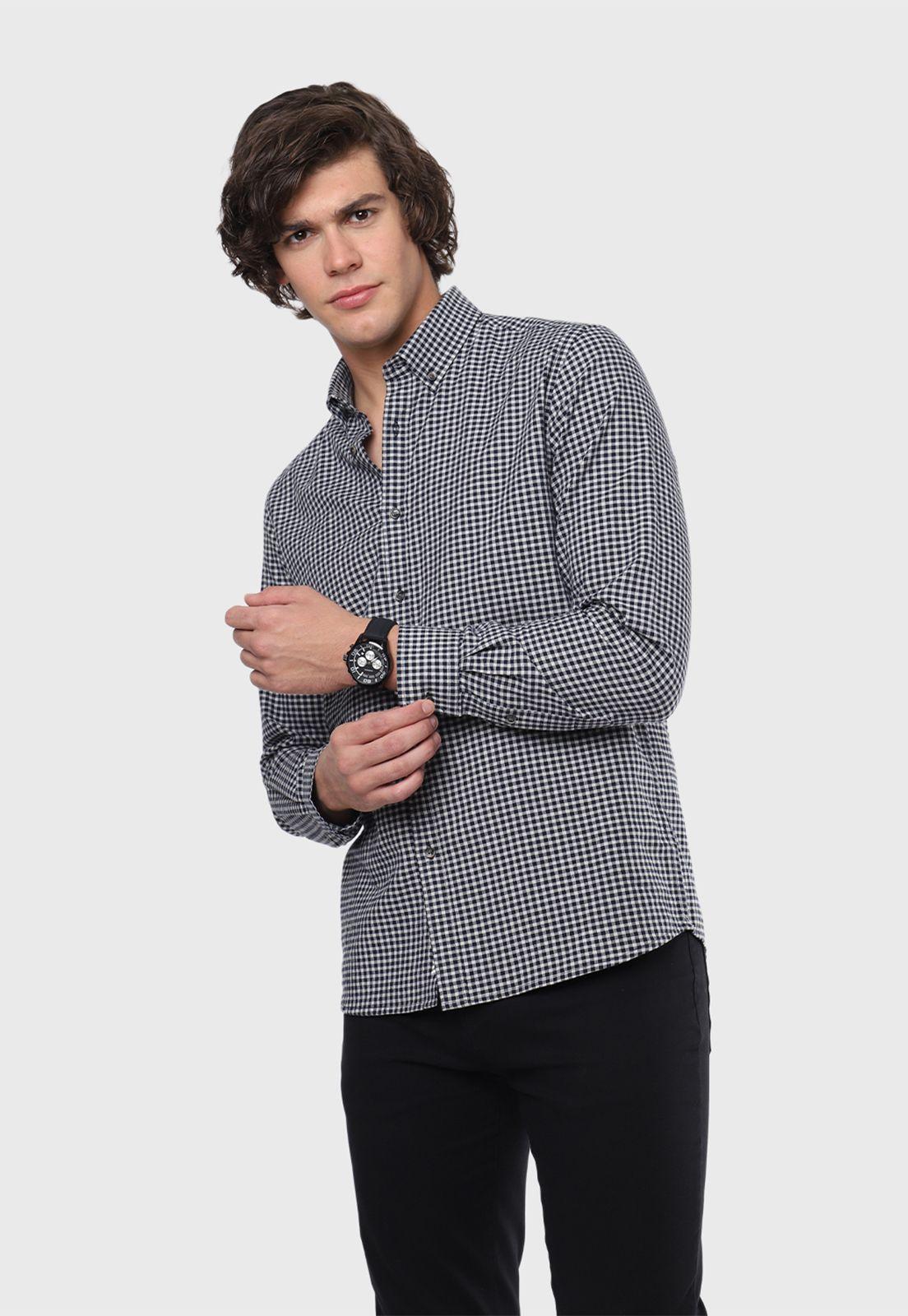 Camisa Oxford A Cuadros Arrow-1