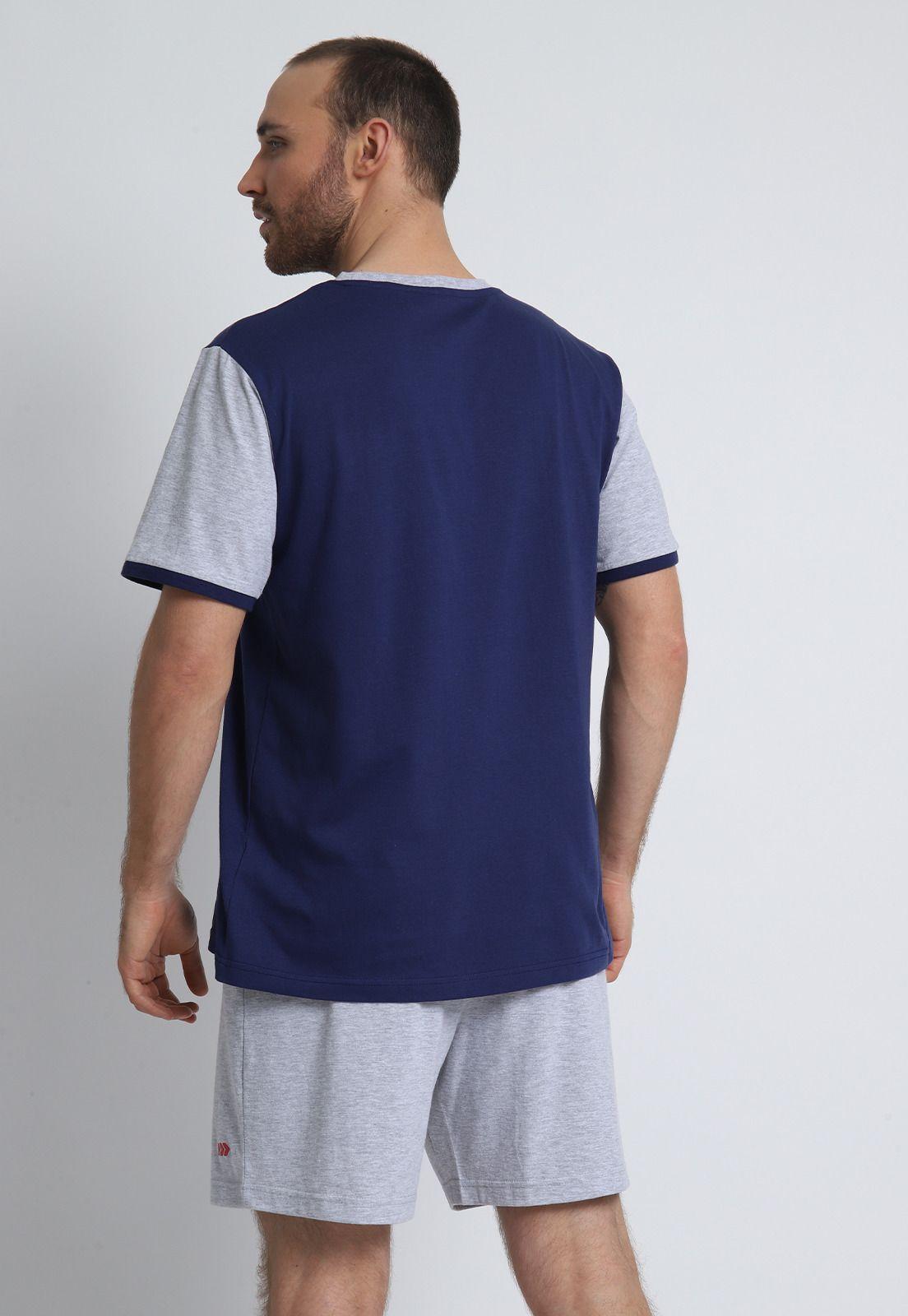 Pijama Corto Cuello Redondo Arrow-1