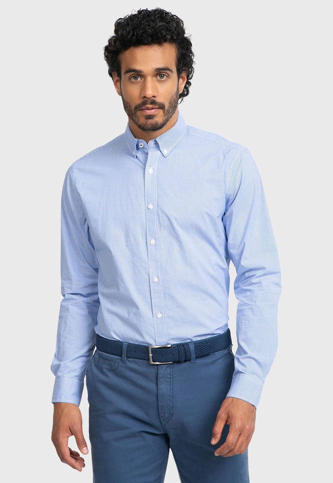 Camisa Casual Cuadritos-0