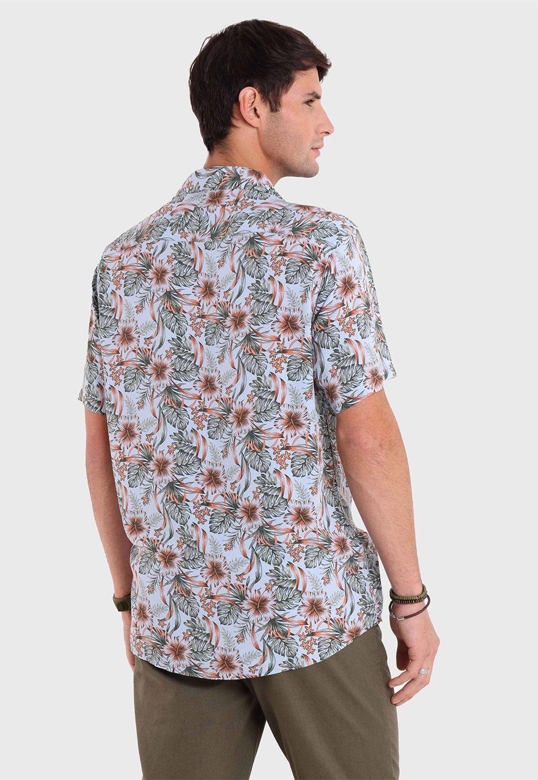 Camisa Floreada Manga Corta Arrow-2