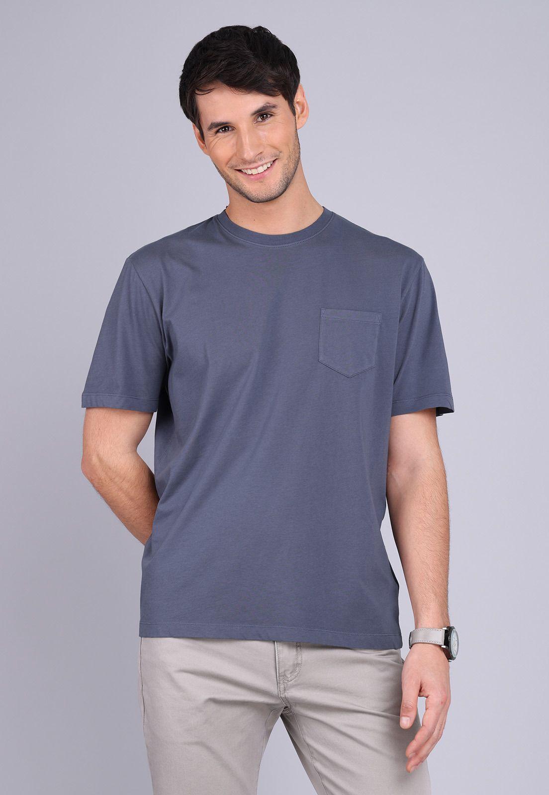 Polera Cuello Redondo Con Bolsillo Arrow PO3089SNB-0