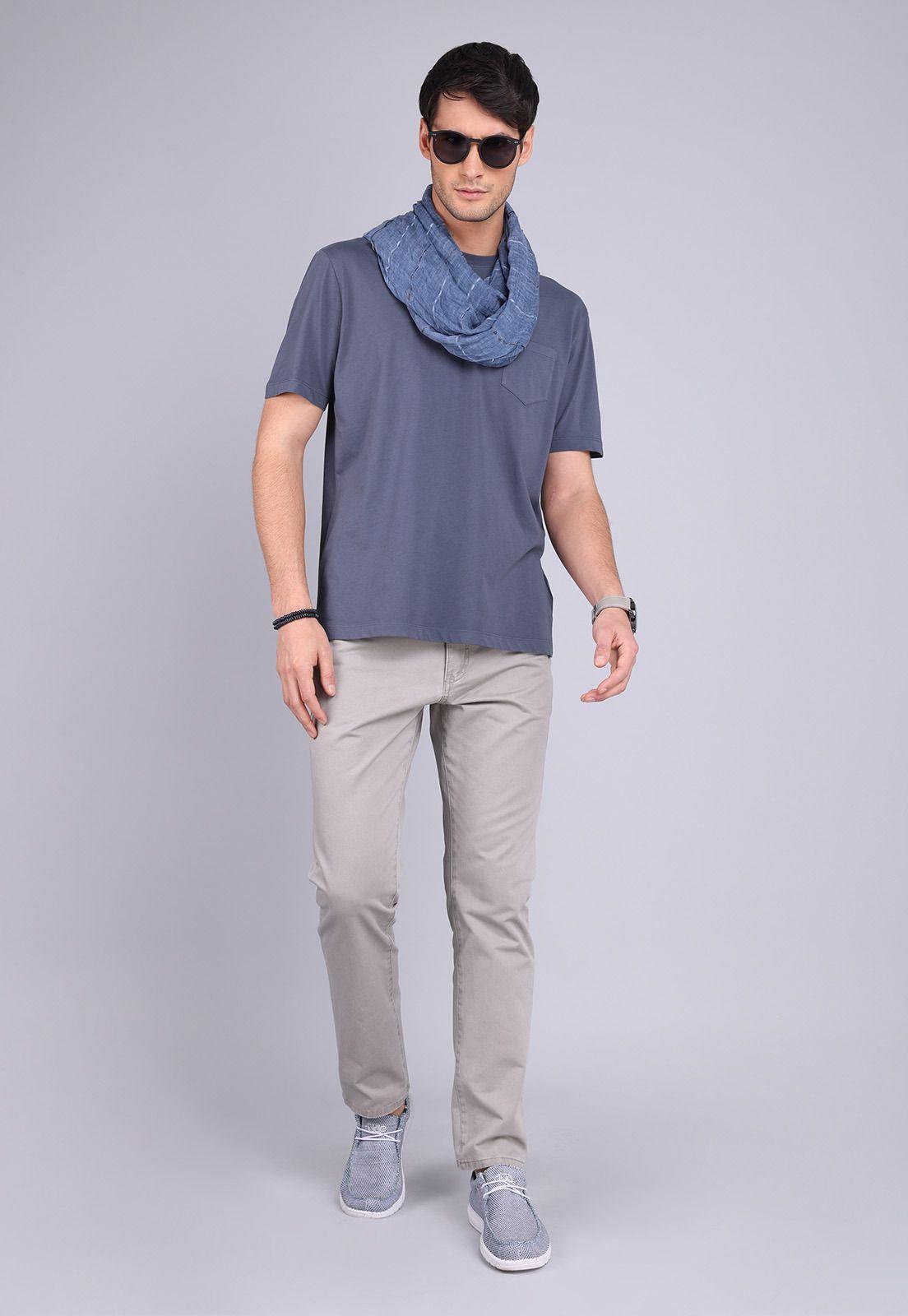 Polera Cuello Redondo Con Bolsillo Arrow PO3089SNB-3