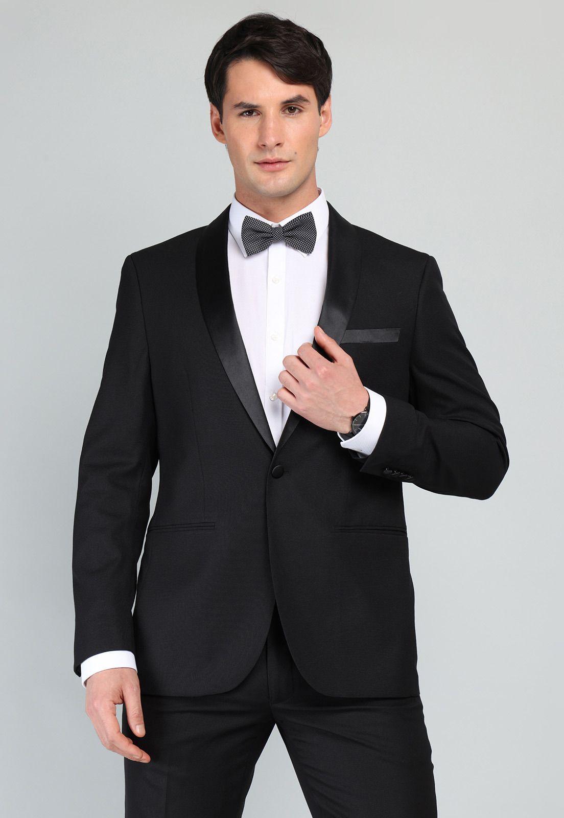 Traje Ceremonia Liso Spandex Arrow AM32000NE-2