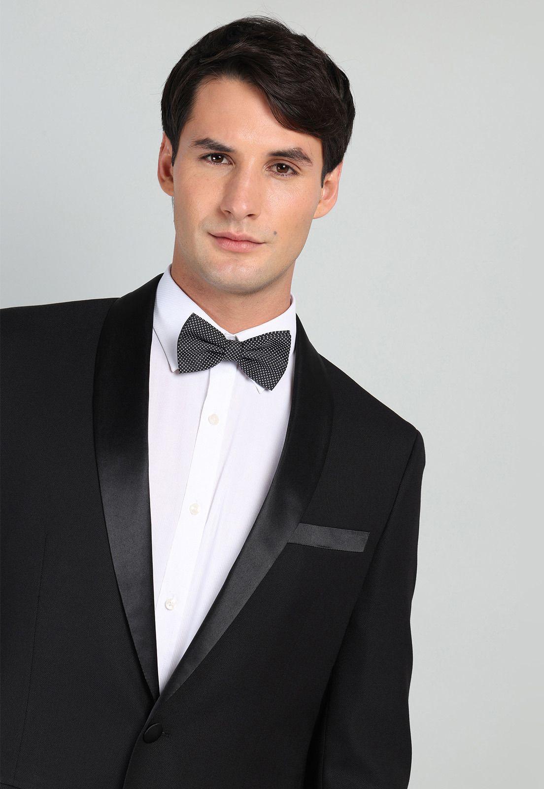 Traje Ceremonia Liso Spandex Arrow AM32000NE-3