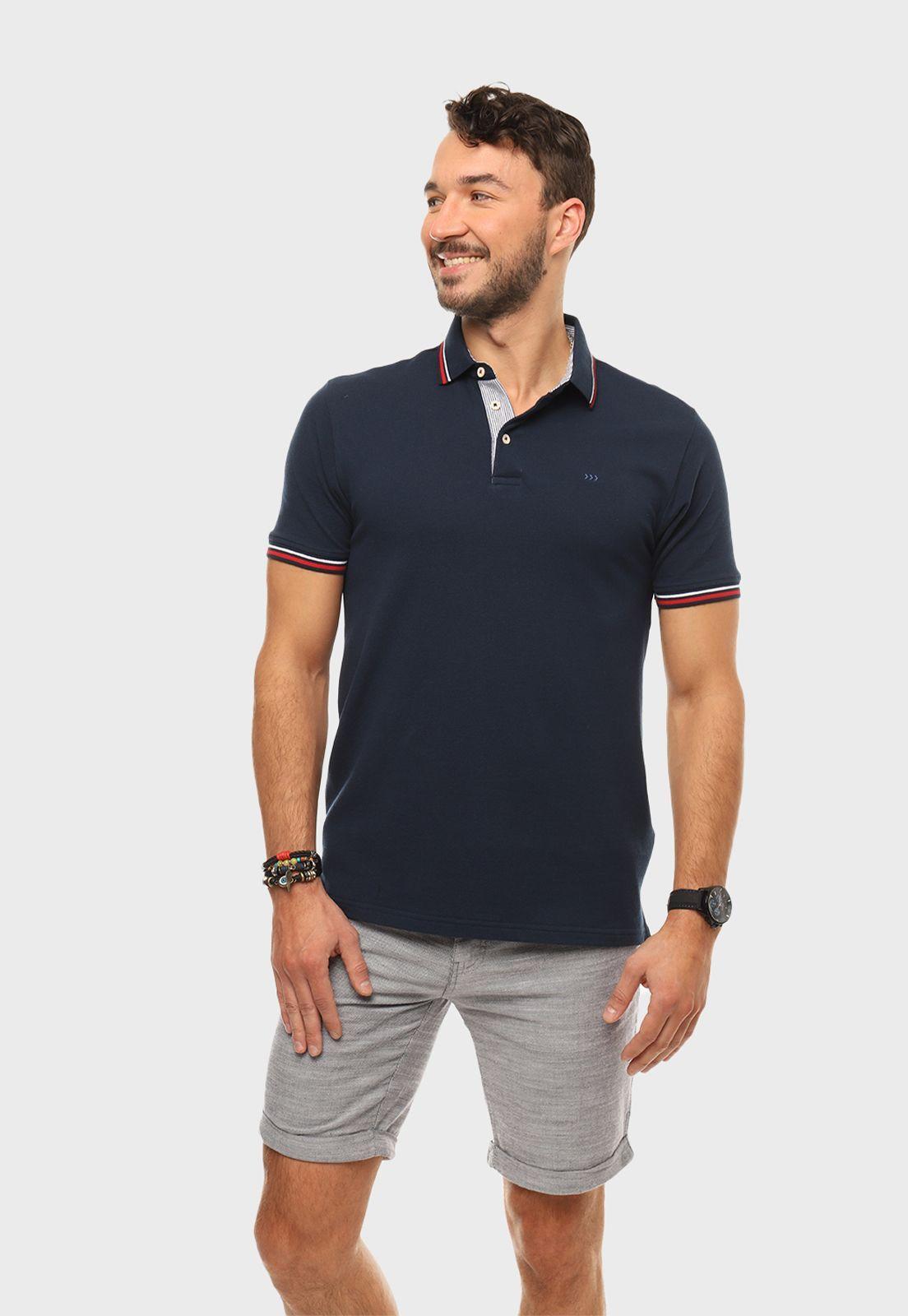 Polera Piqué Manga Corta Arrow-0