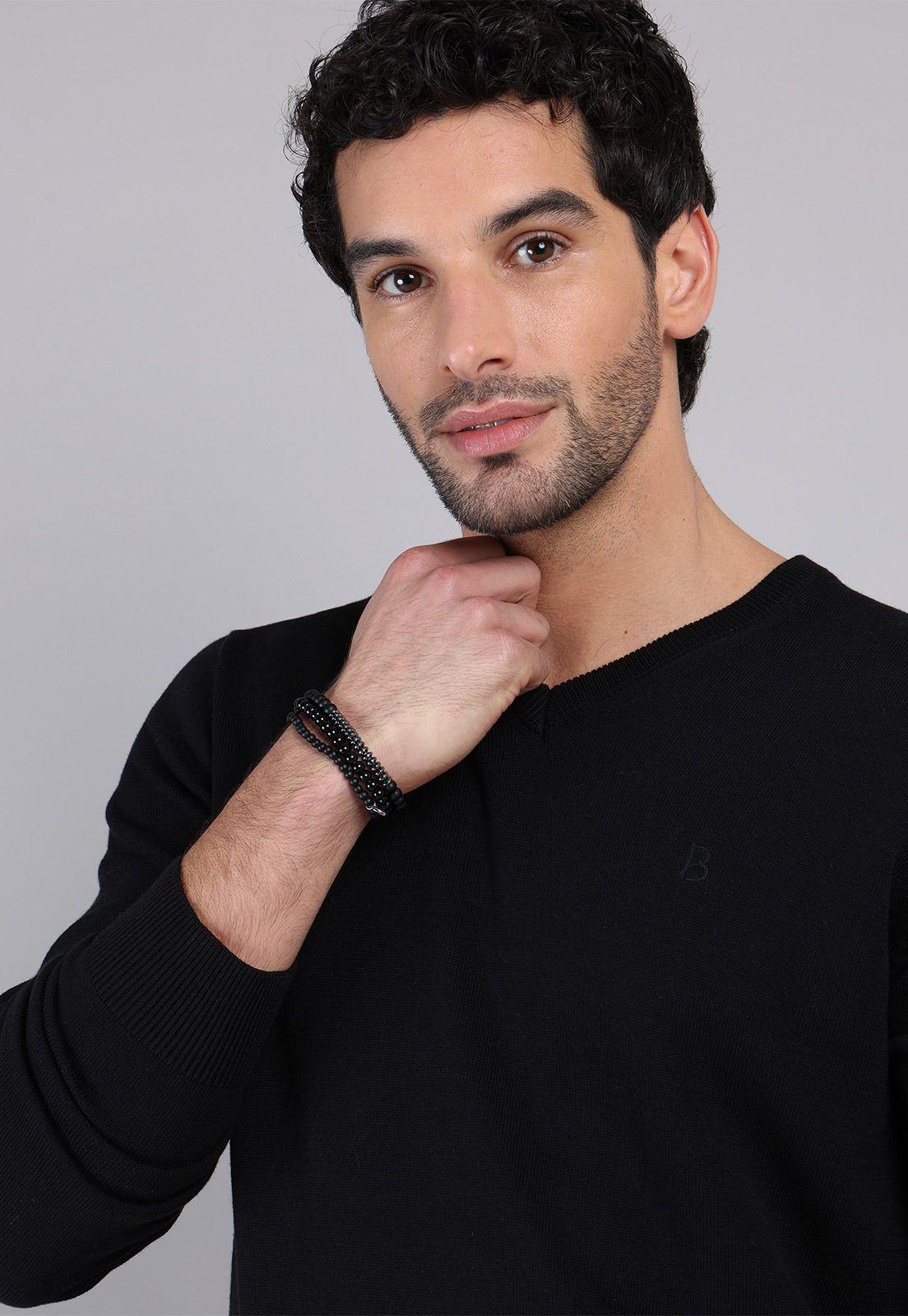 Sweater Cuello V Piero Butti PBCVI52NE-2