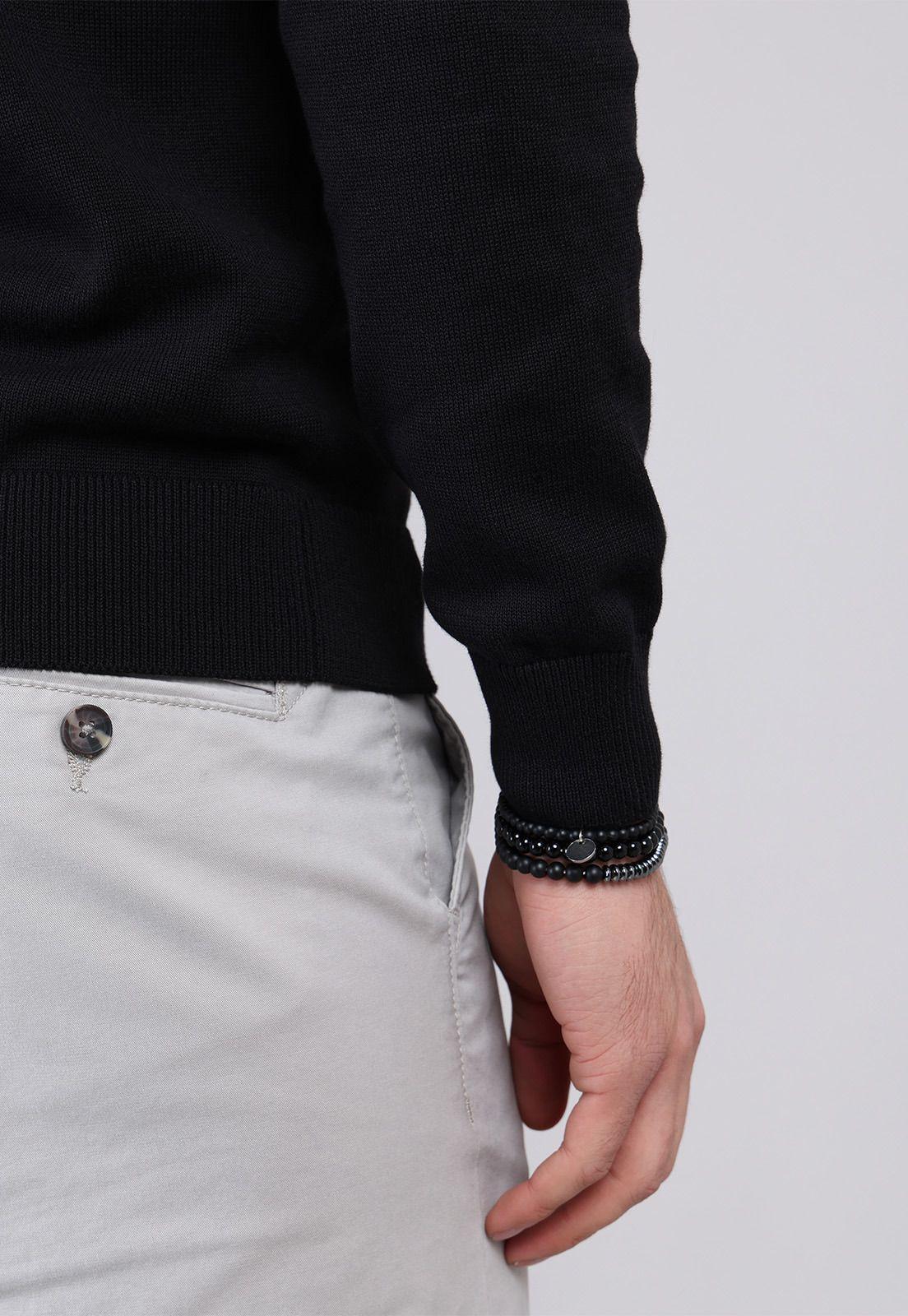 Sweater Cuello V Piero Butti PBCVI52NE-4