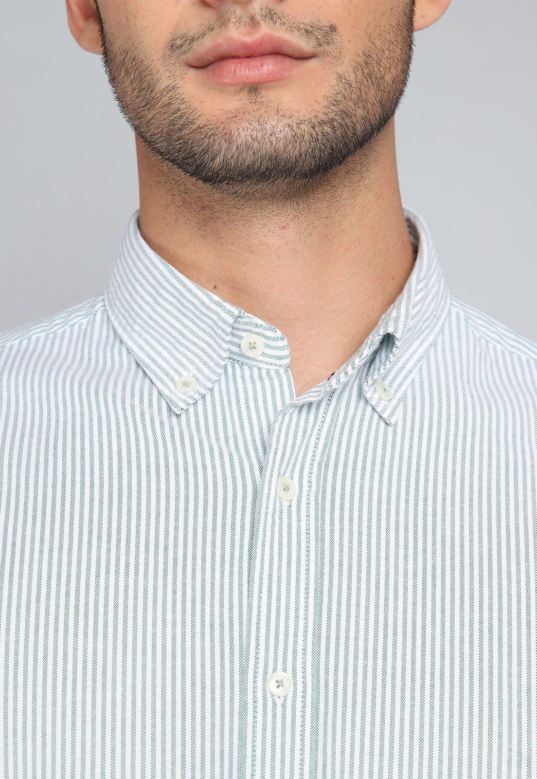 Camisa Oxford Spandex Arrow CM31002VE-2