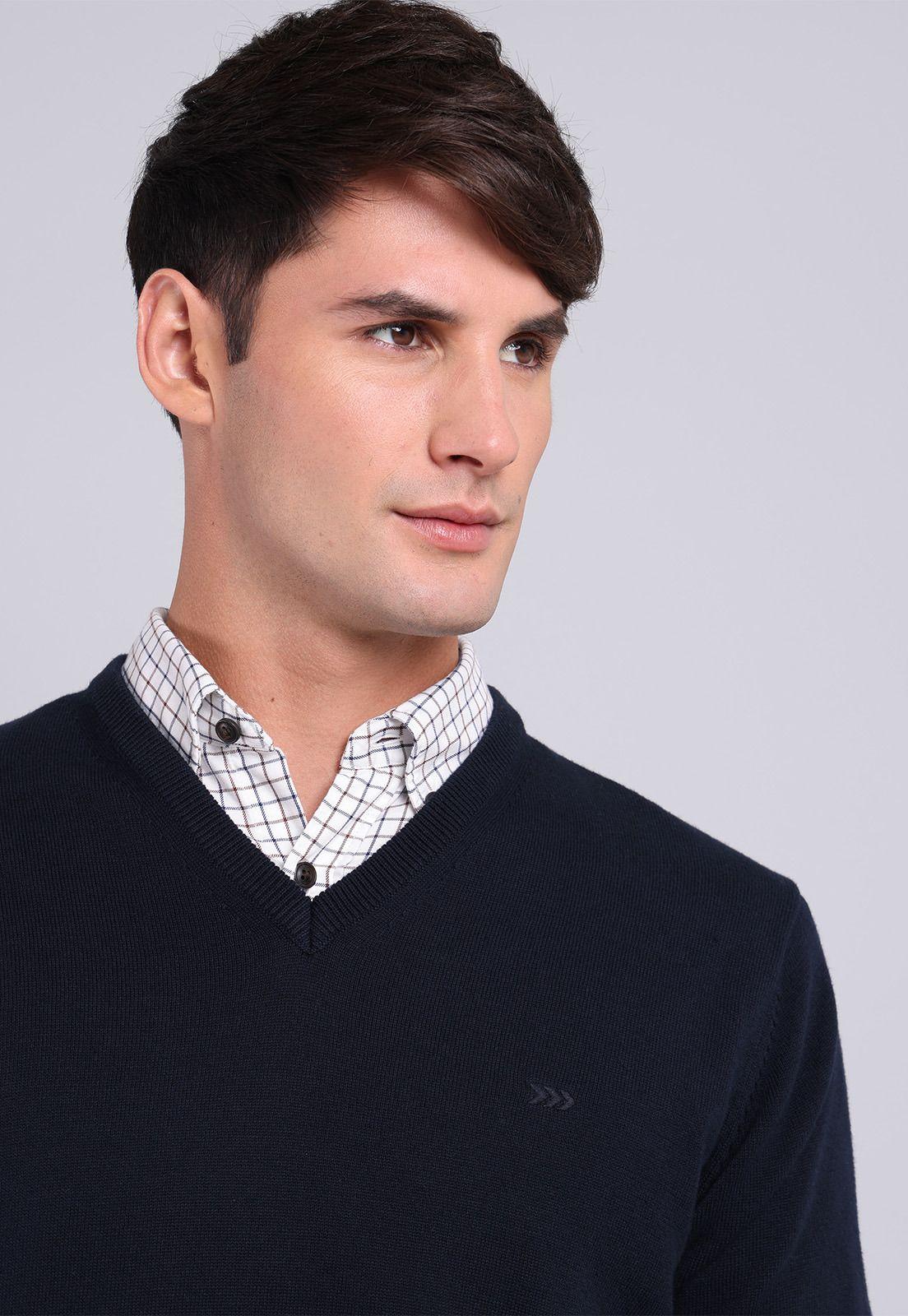 Sweater Cuello V Arrow SW2701WNB-2