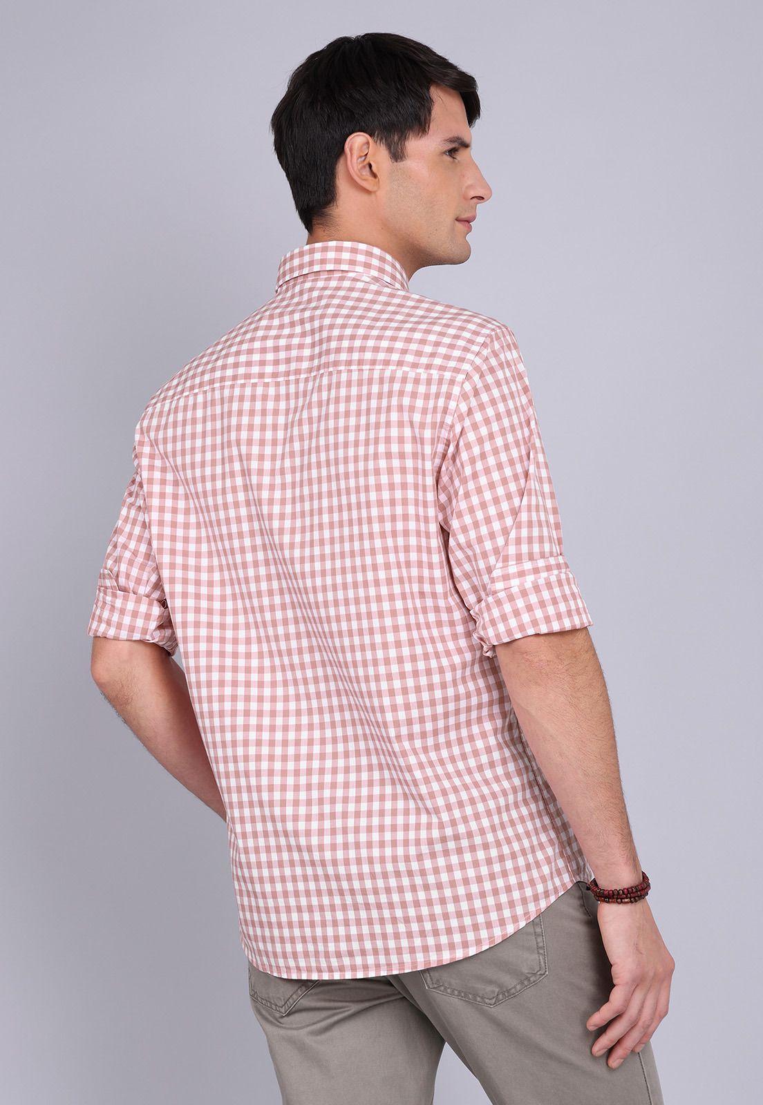 Camisa Cuadros Manga Larga Arrow CM3004SRD-3