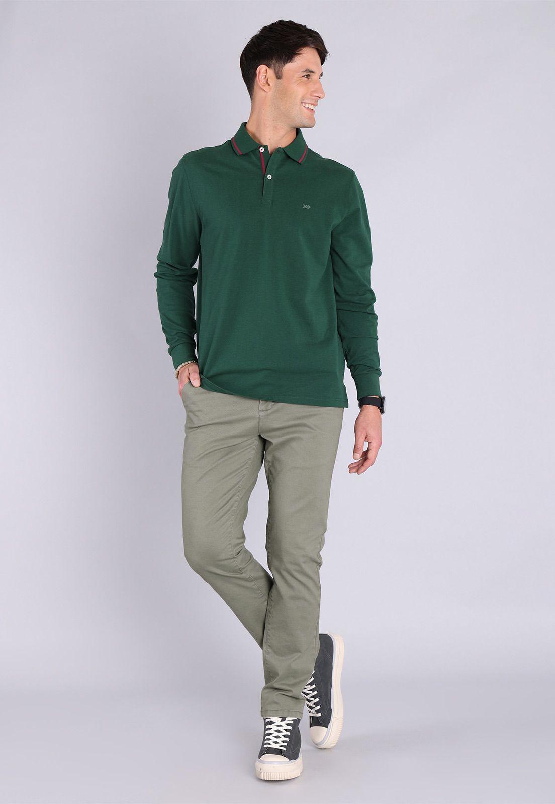 Polera Piqué Manga Larga Arrow PO2720WVE-3