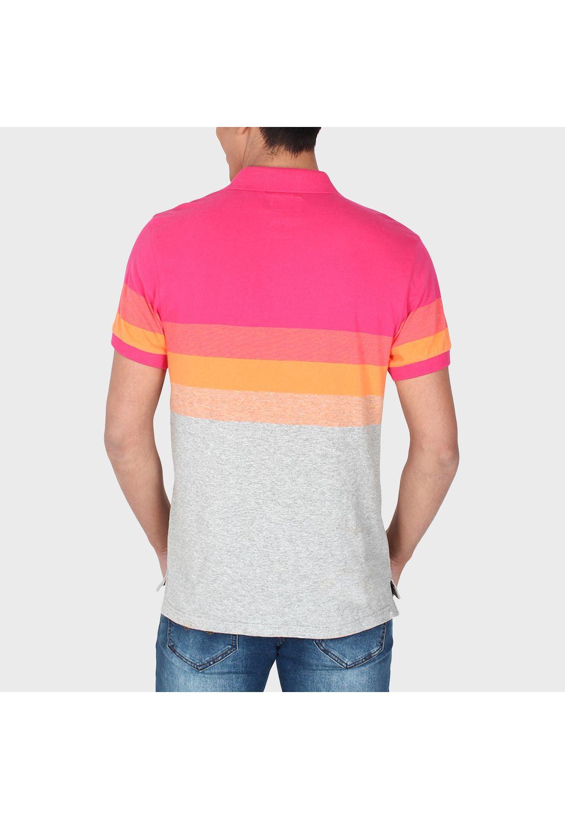 Polera Jersey Rayada Con Bolsillo-2