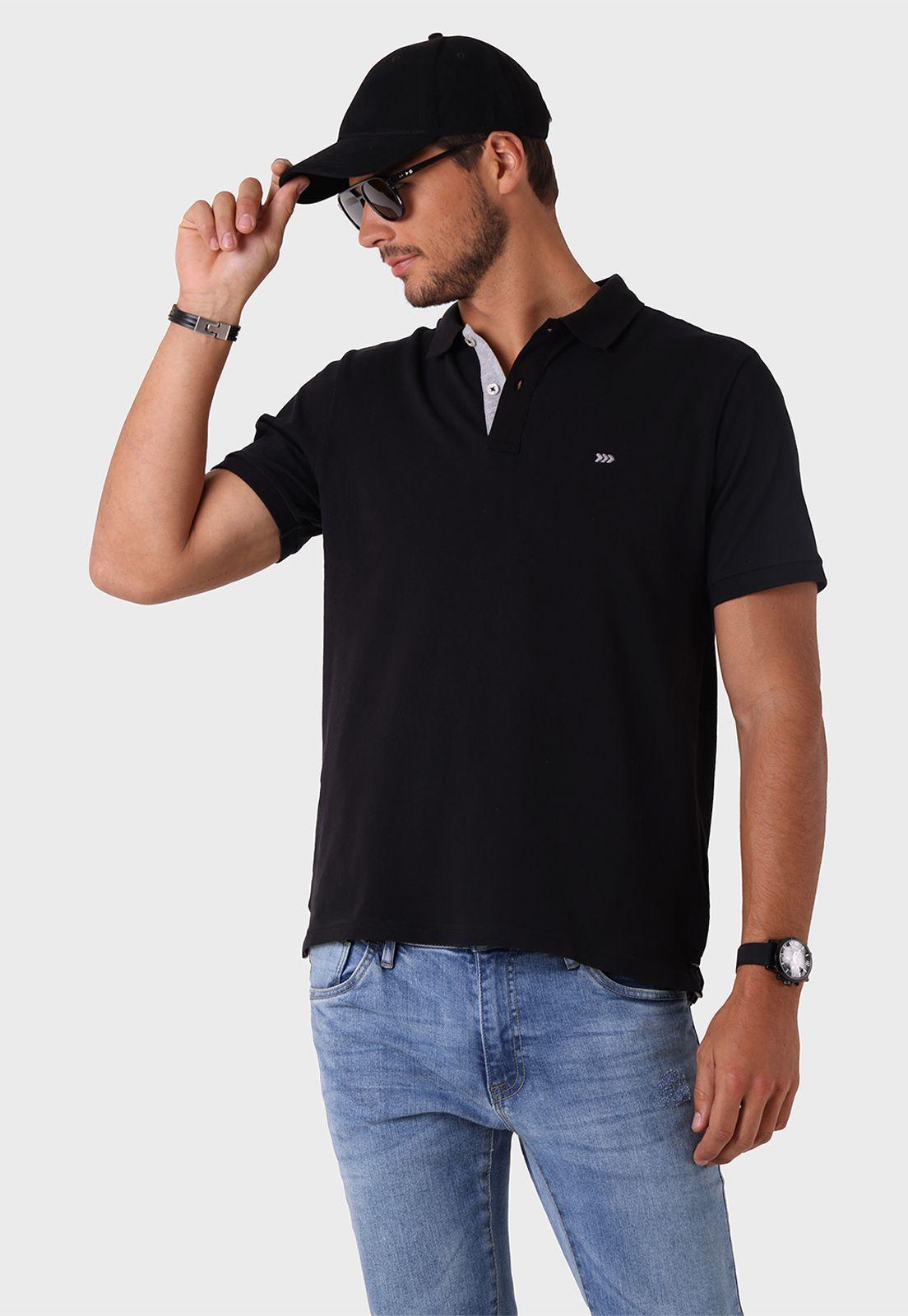 Polera Piqué Manga Corta Arrow-0