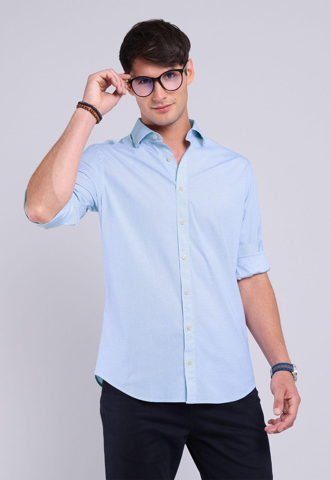 Camisa print spandex Arrow CM2723WAZ-0