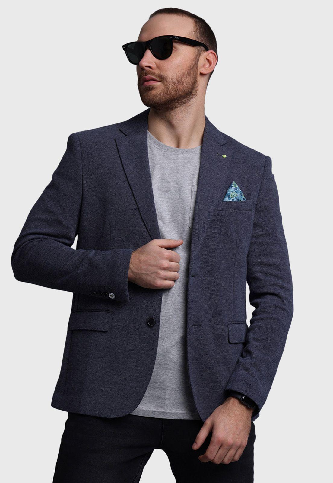 Blazer Knit Casual Arrow-0