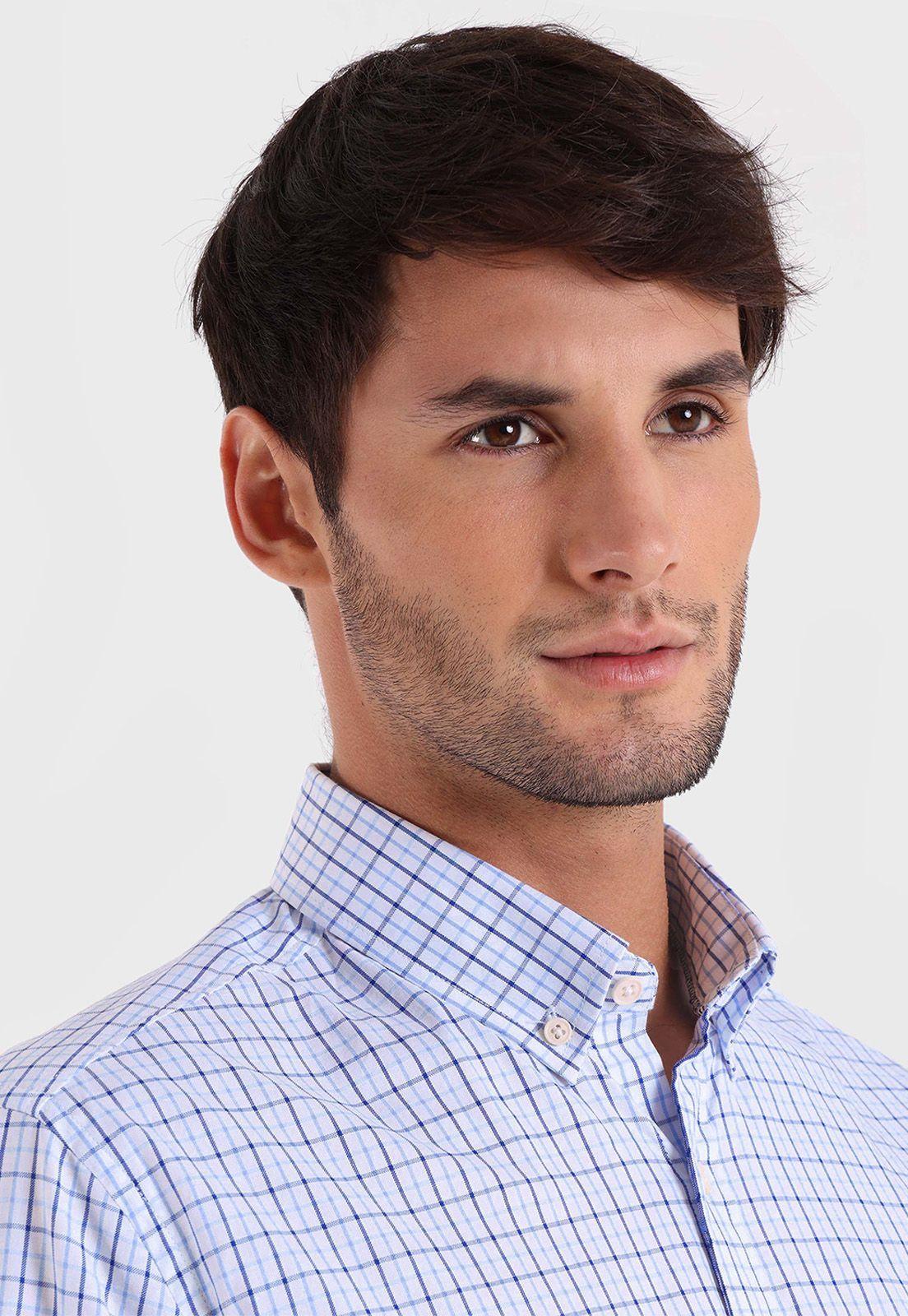 Camisa Oxford Cuadros Arrow-3