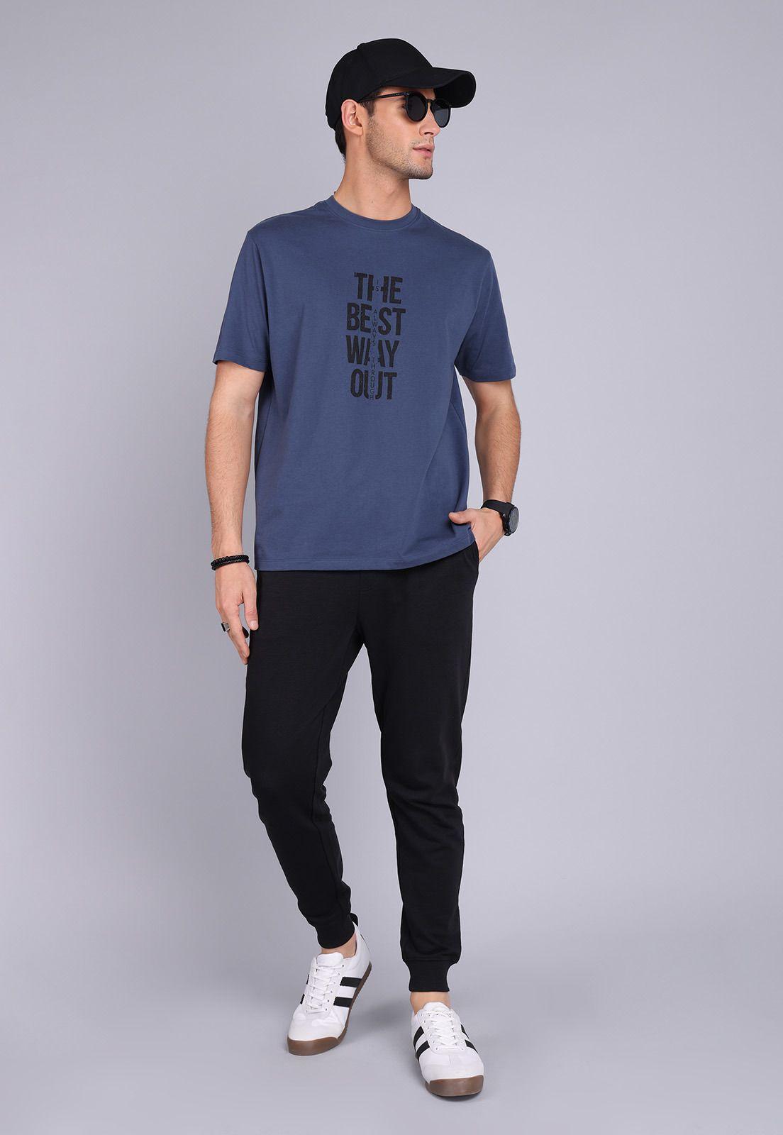 Polera Cuello Redondo Estampada Arrow PO3088SDE-3