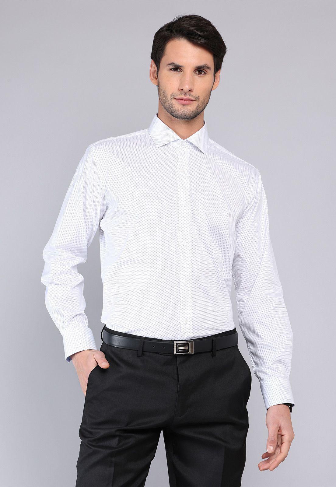 Camisa Formal Print Spandex Arrow ARM0402BL-0