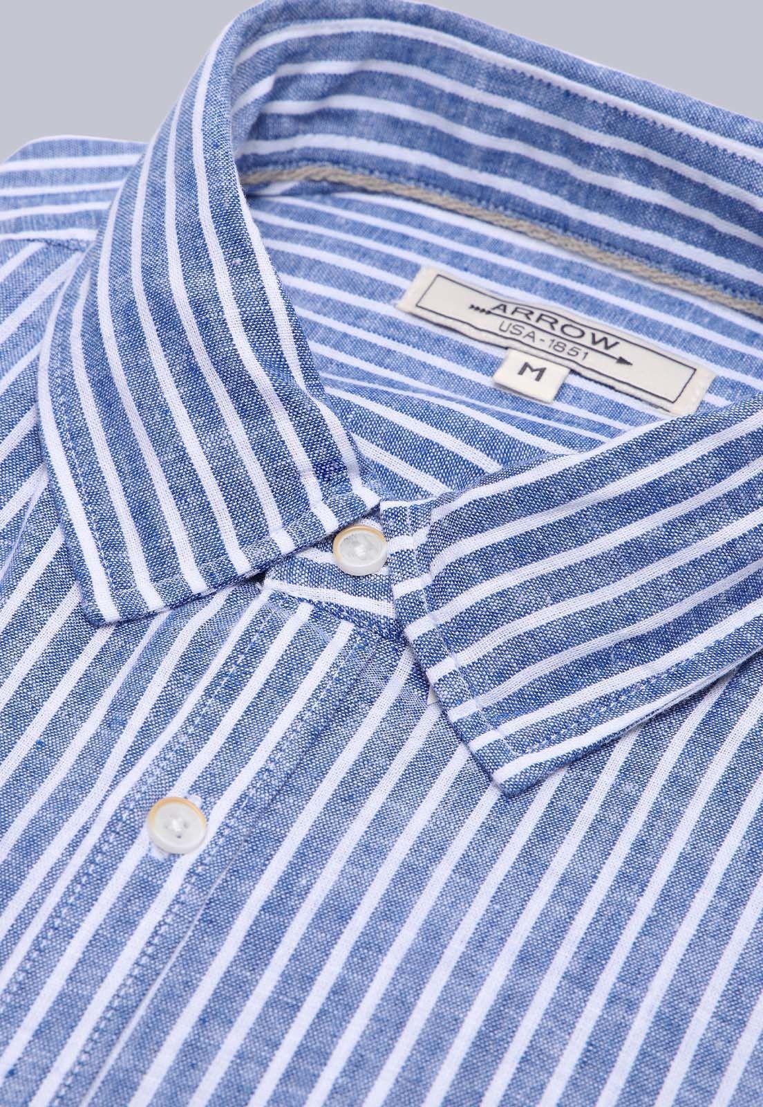 Camisa Lino Manga Larga Arrow CM3059SDE-4