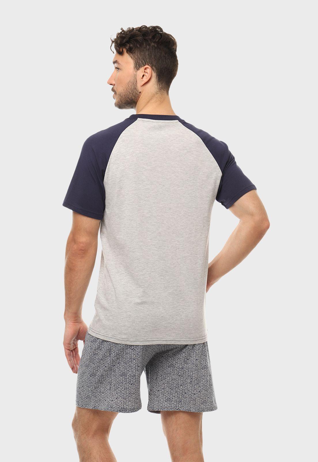 Pijama Corto Cuello Redondo Arrow-1